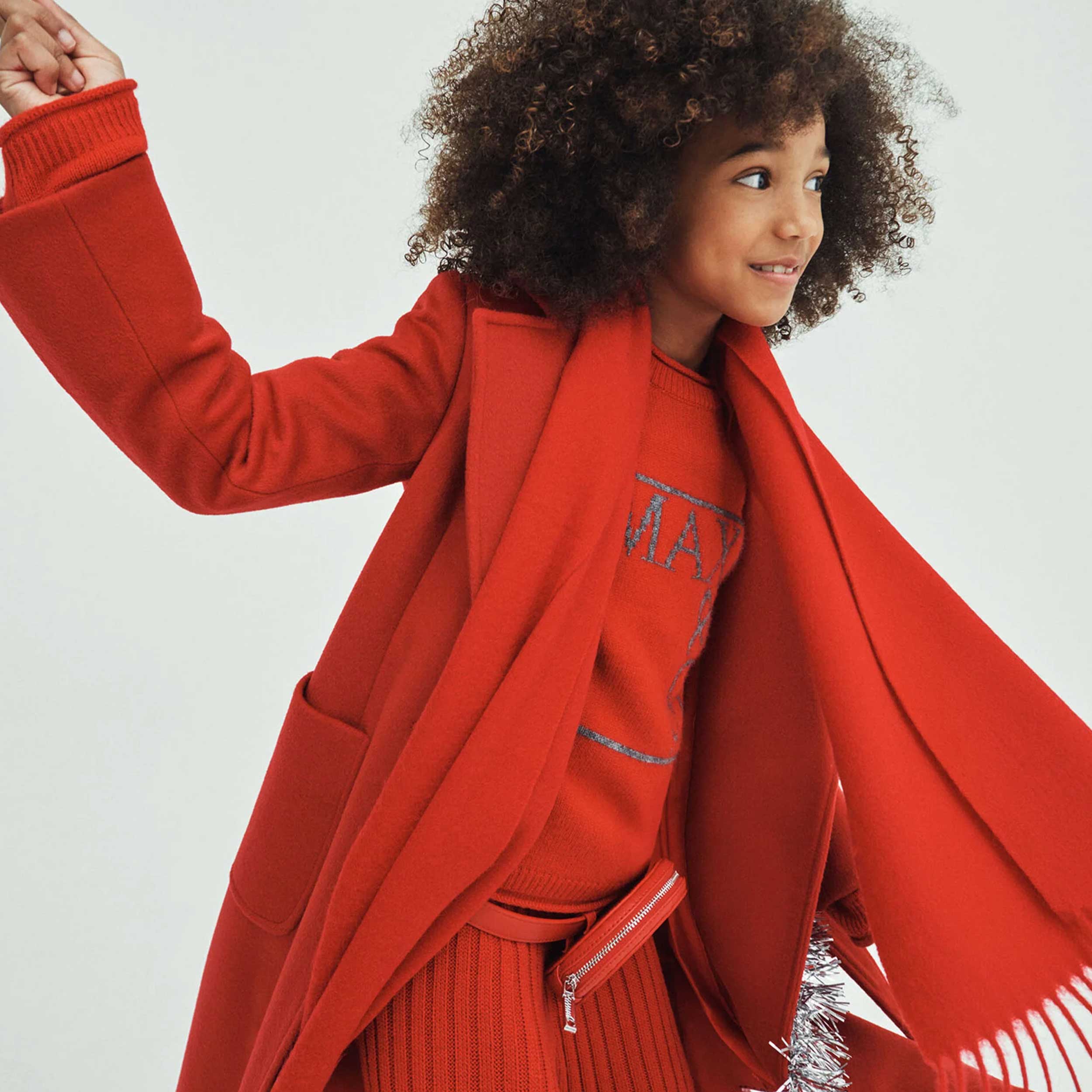 Sciarpa Rossa In Lana Firmata MAX AND CO - annameglio.com abbigliamento moda