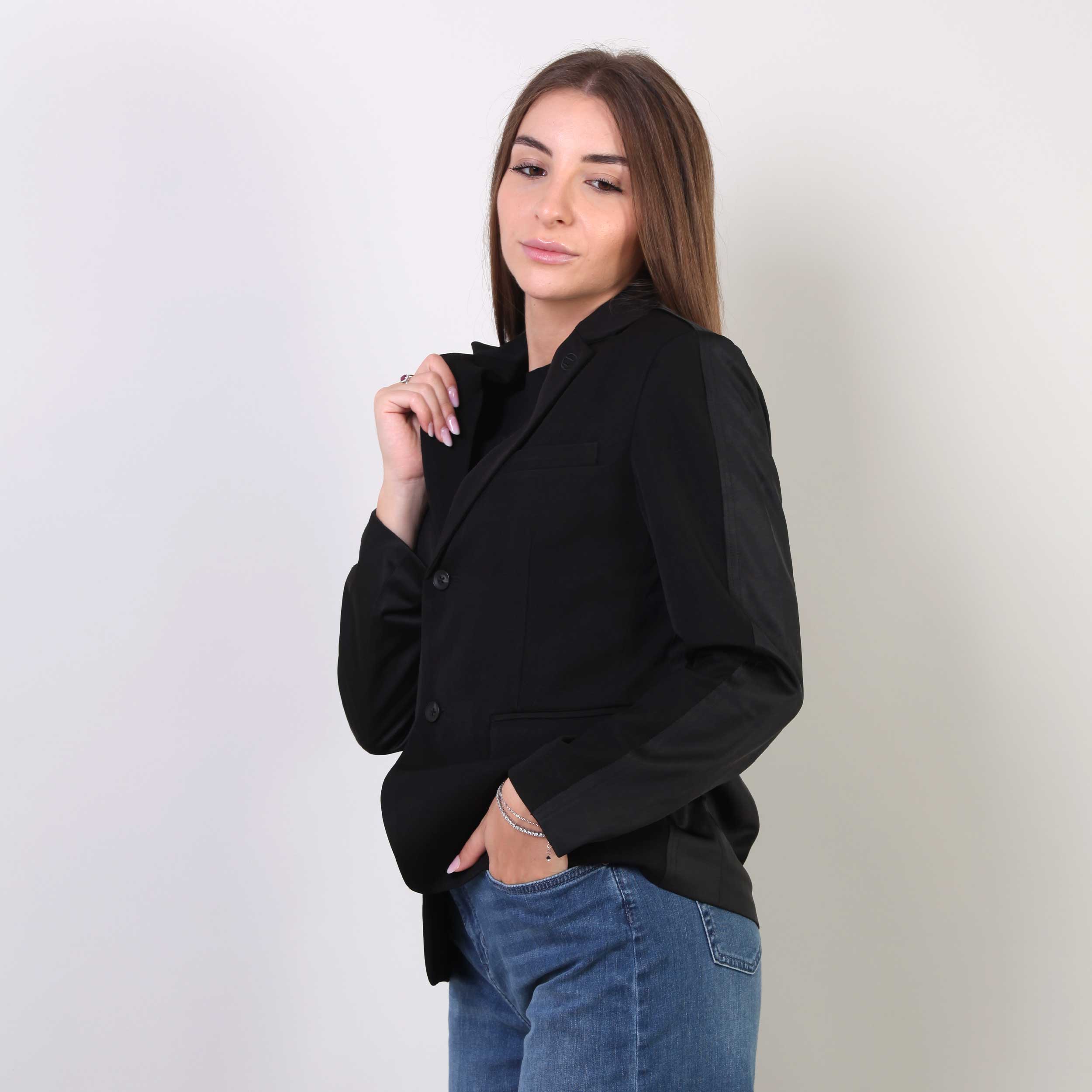Giacca Elegante Nera Jwire Firmata DIESEL - annameglio.com abbigliamento moda
