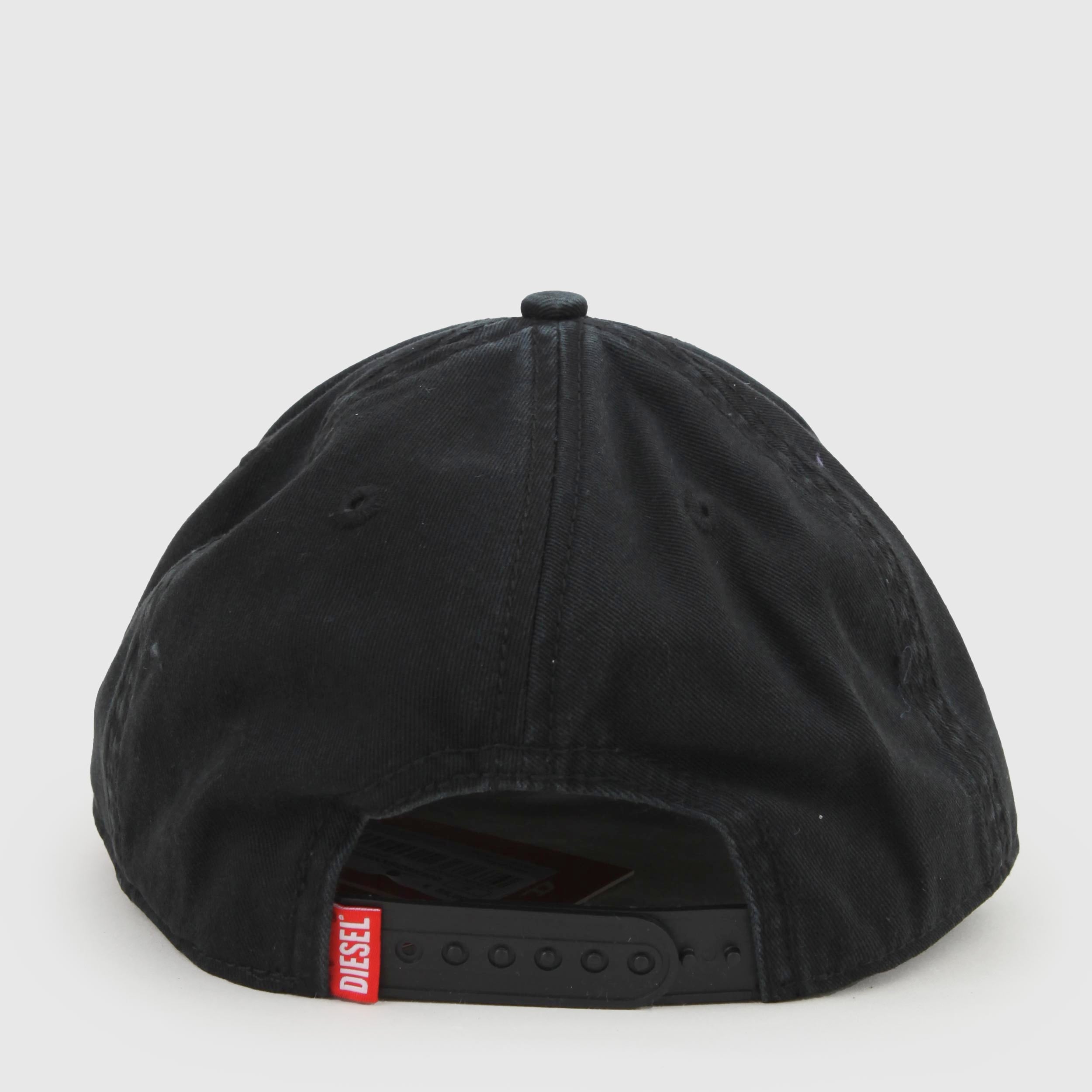 Cappello Con Visiera Nero Firmato DIESEL - annameglio.com abbigliamento moda
