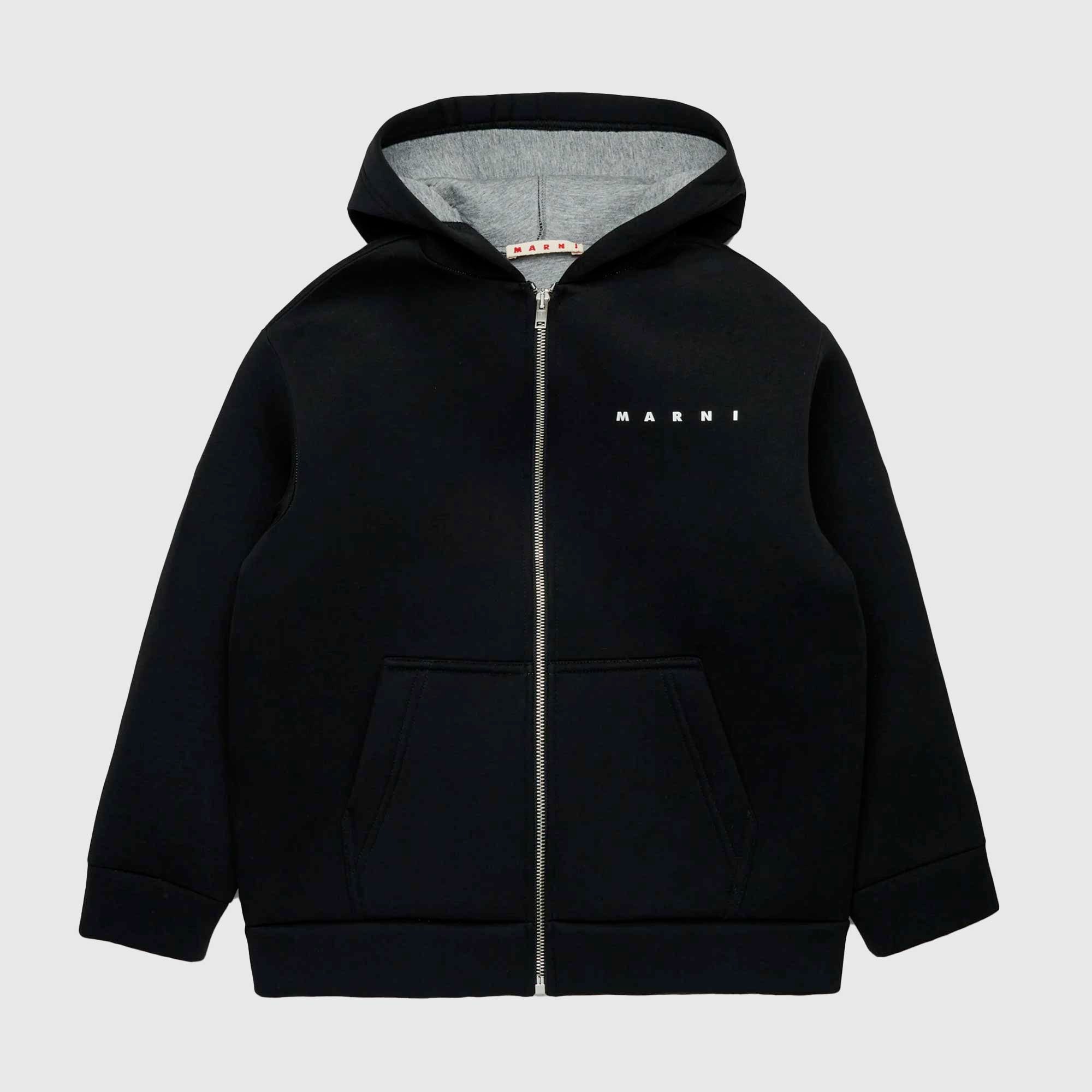 Giacca Con Logo E Cappuccio Firmata MARNI - annameglio.com abbigliamento moda