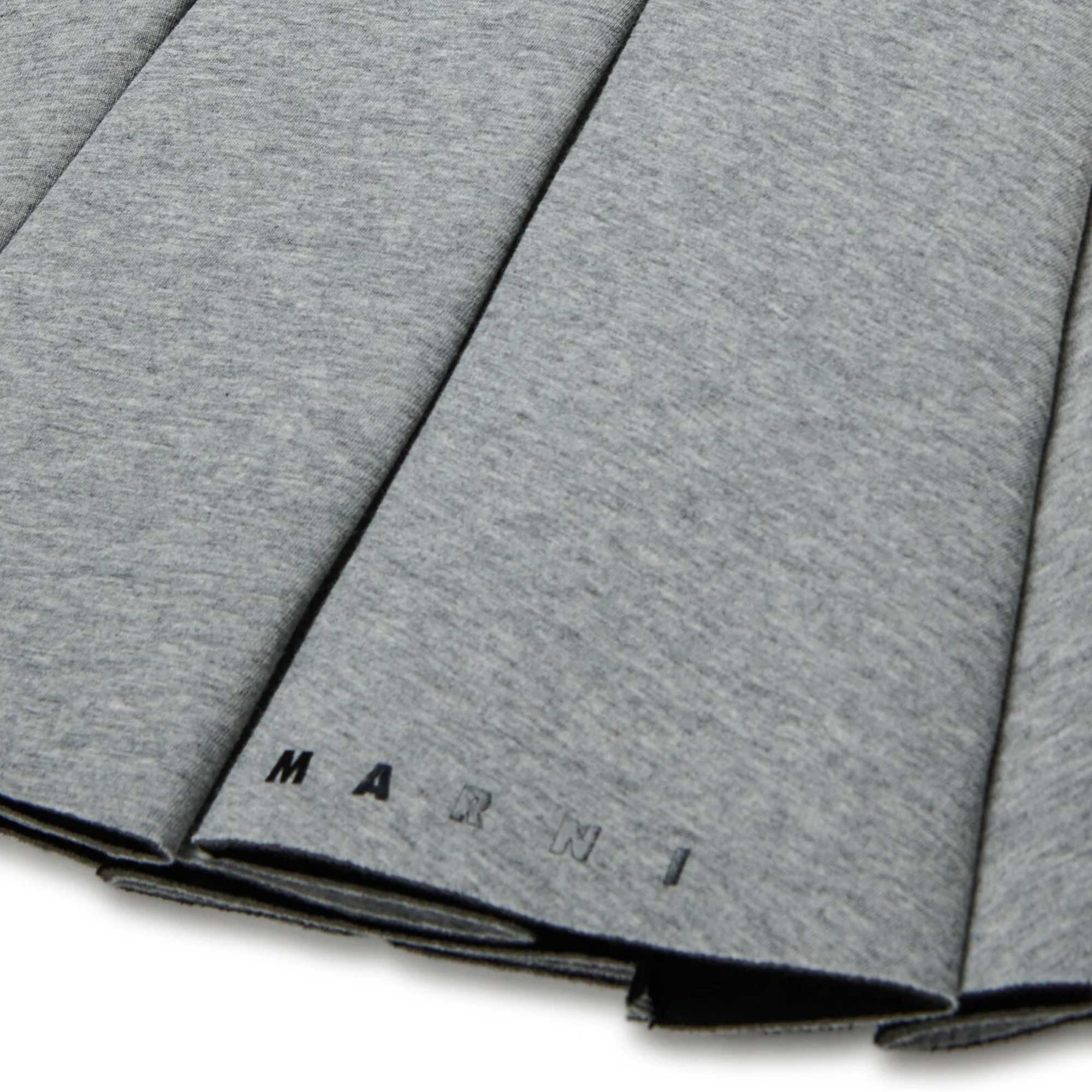 Gonna Con Logo Grigia Firmata MARNI - annameglio.com abbigliamento moda