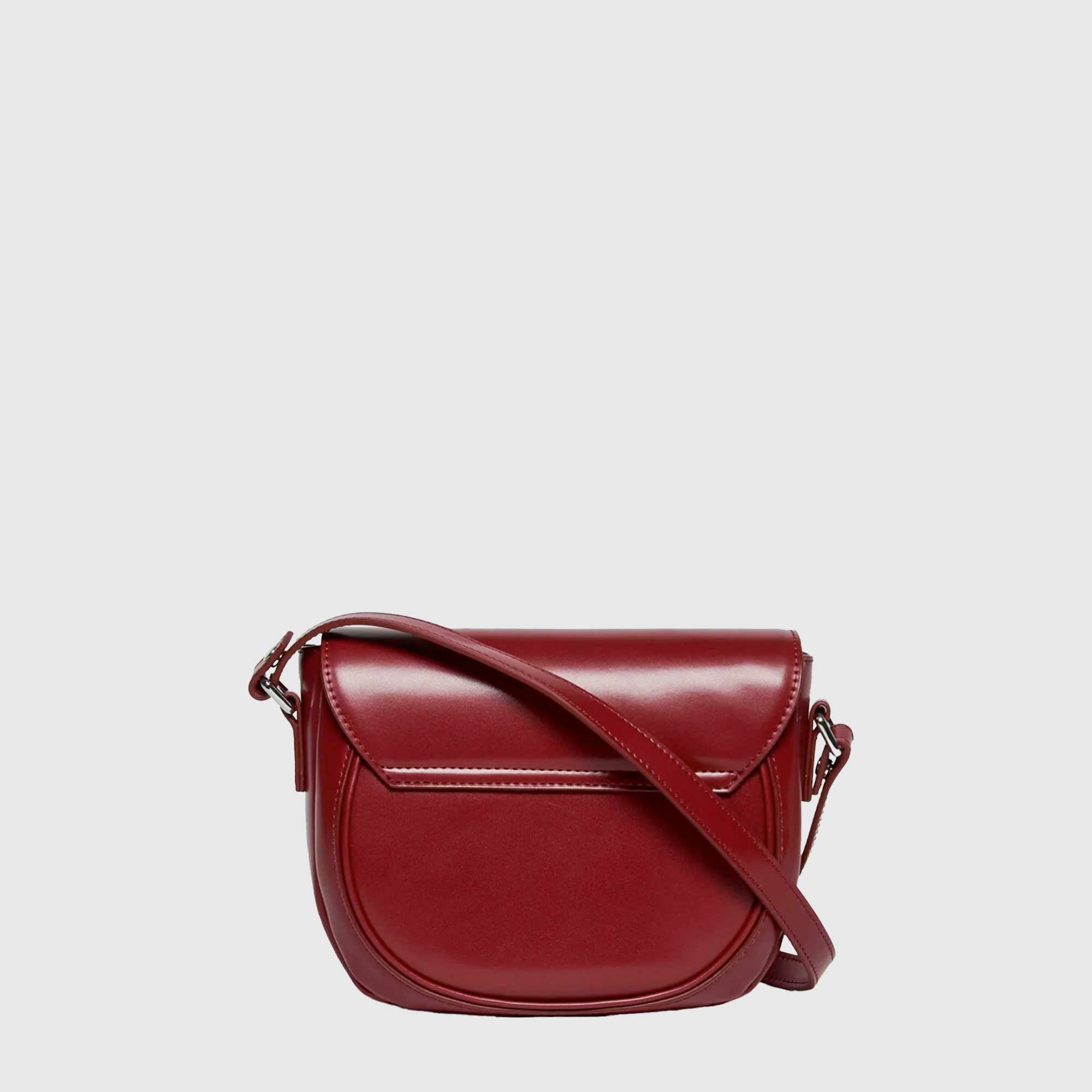 Borsa Bordeaux In Tessuto Spalmato Firmato Marni - annameglio.com abbigliamento moda