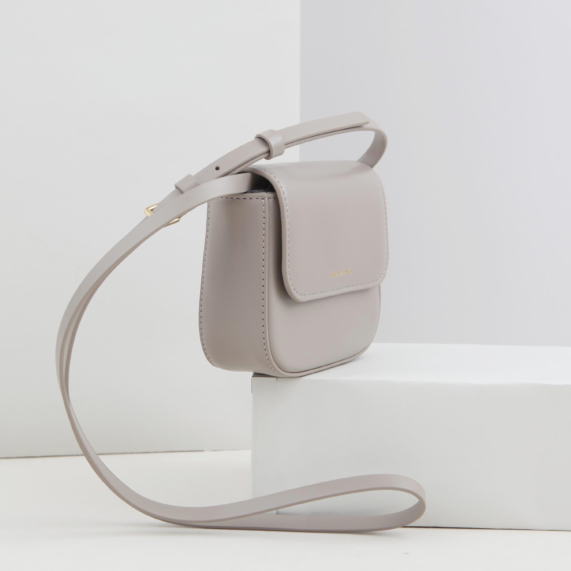 Borsa A Tracolla Grigia Punk Firmata MARNI - annameglio.com abbigliamento moda