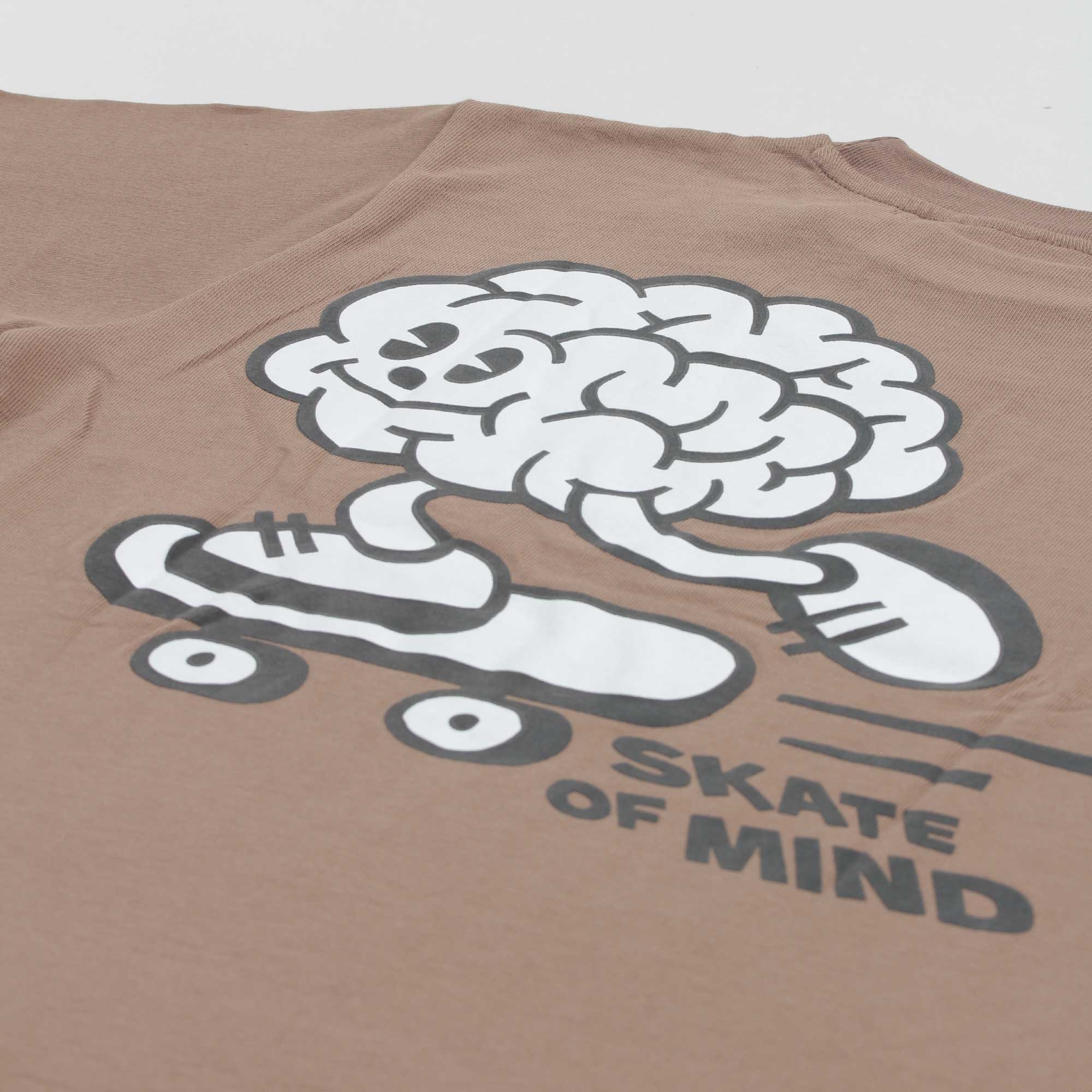 T-shirt Marrone Con Stampa Firmata MOLO - annameglio.com abbigliamento moda