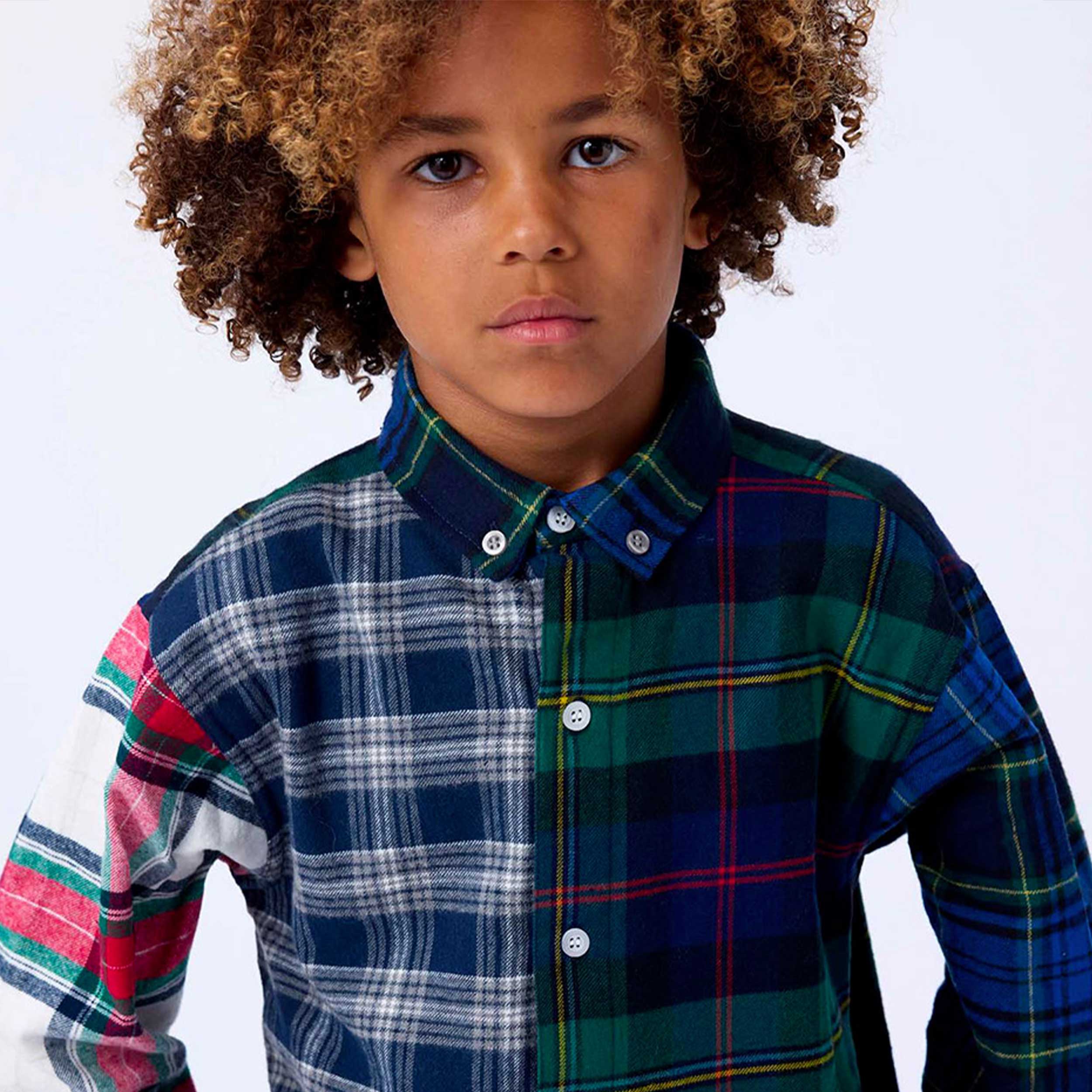 Camicia Bicolore A Quadri Firmata MOLO