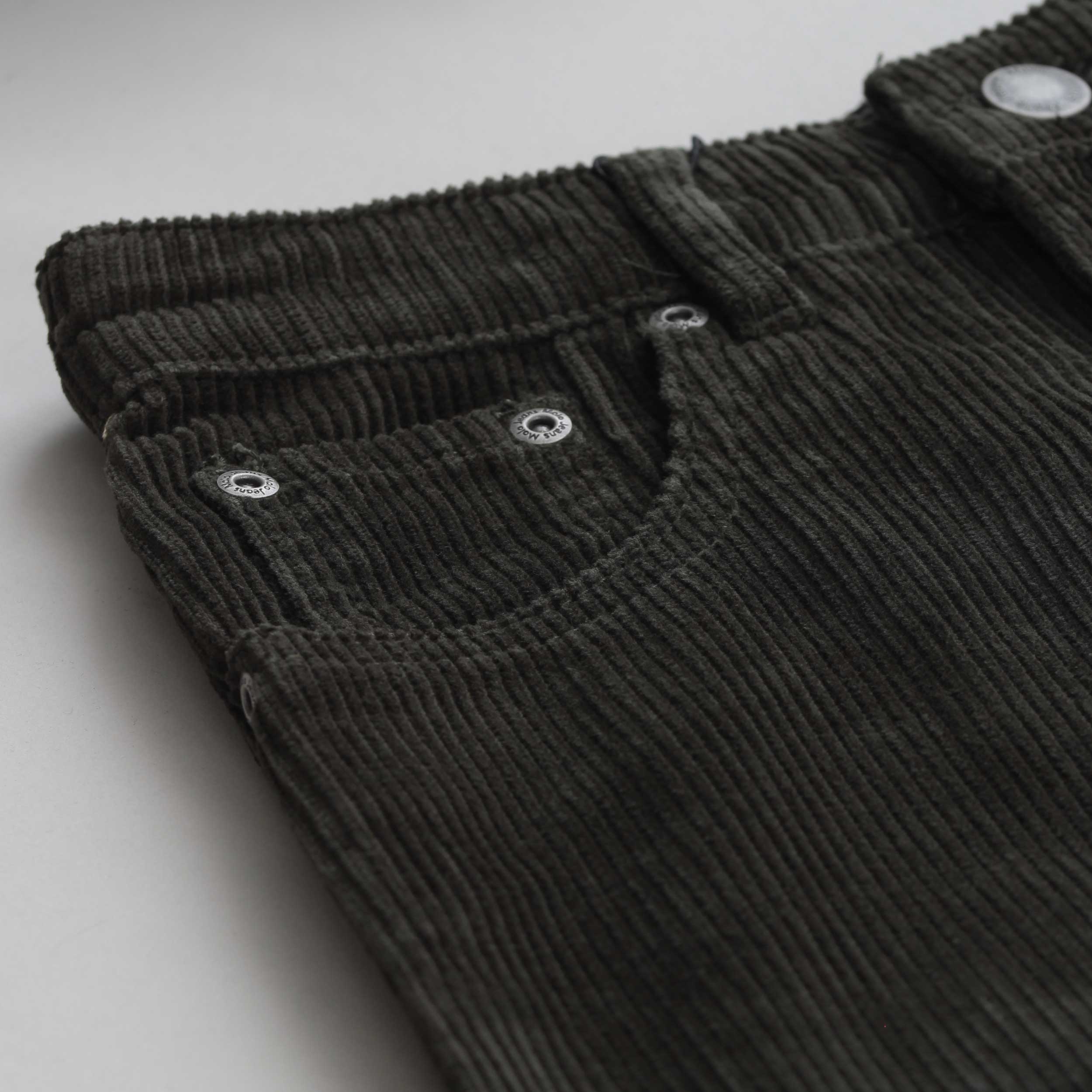 Pantalone Verde In Velluto Firmato MOLO - annameglio.com abbigliamento moda