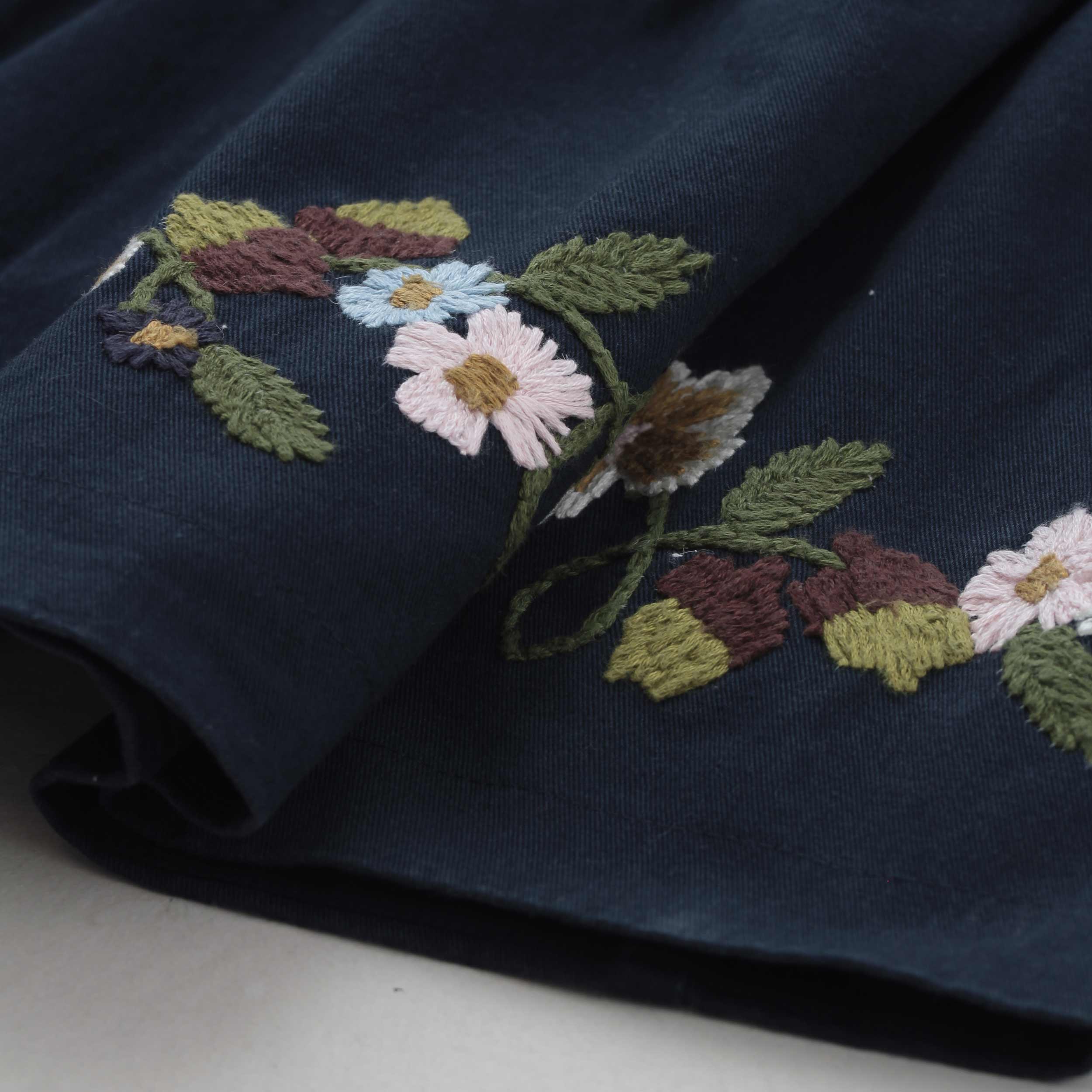 Gonna Blu Con Stampa Floreale Firmata MOLO - annameglio.com abbigliamento moda