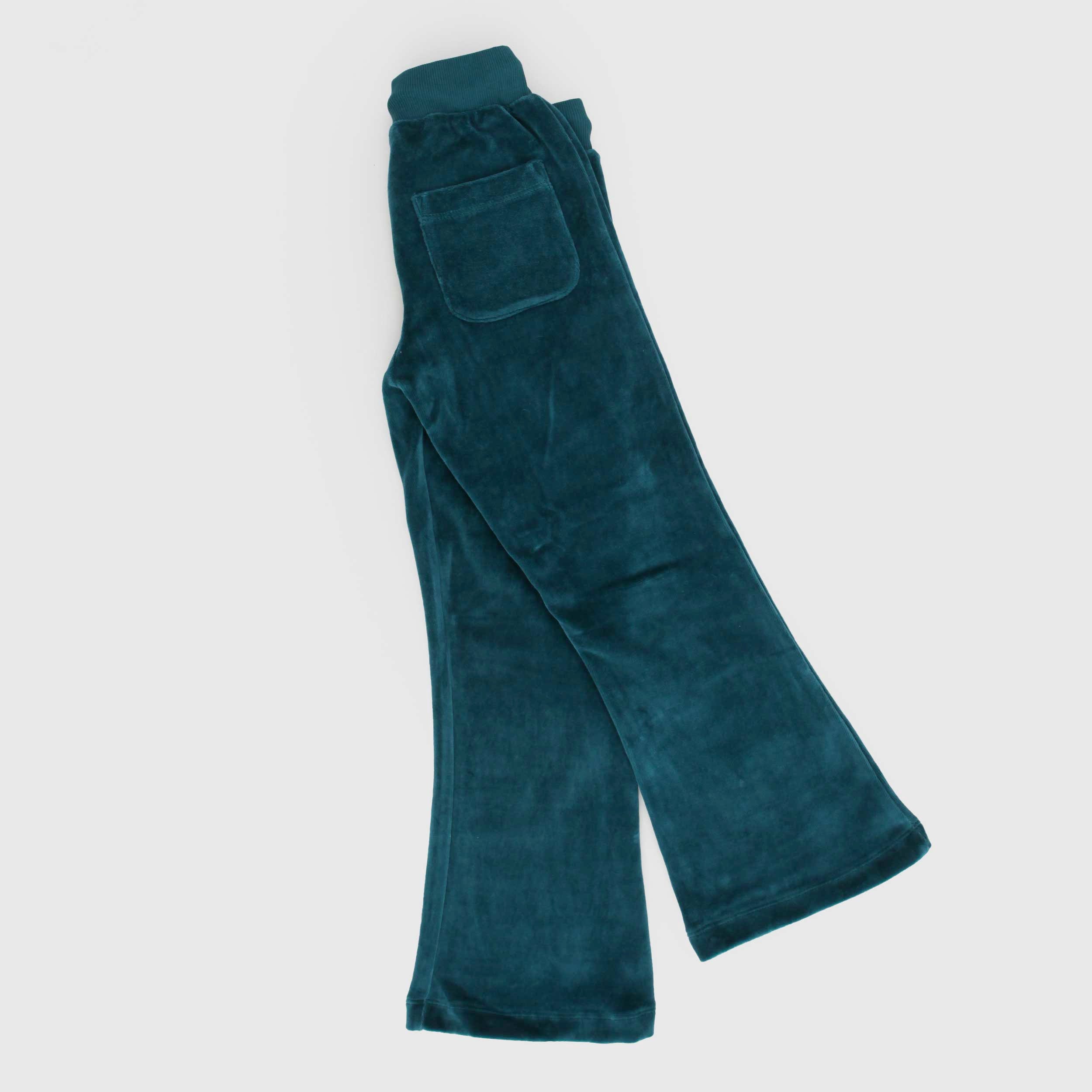 Pantalone Tuta In Velluto Verde Firmato MOLO - annameglio.com abbigliamento moda