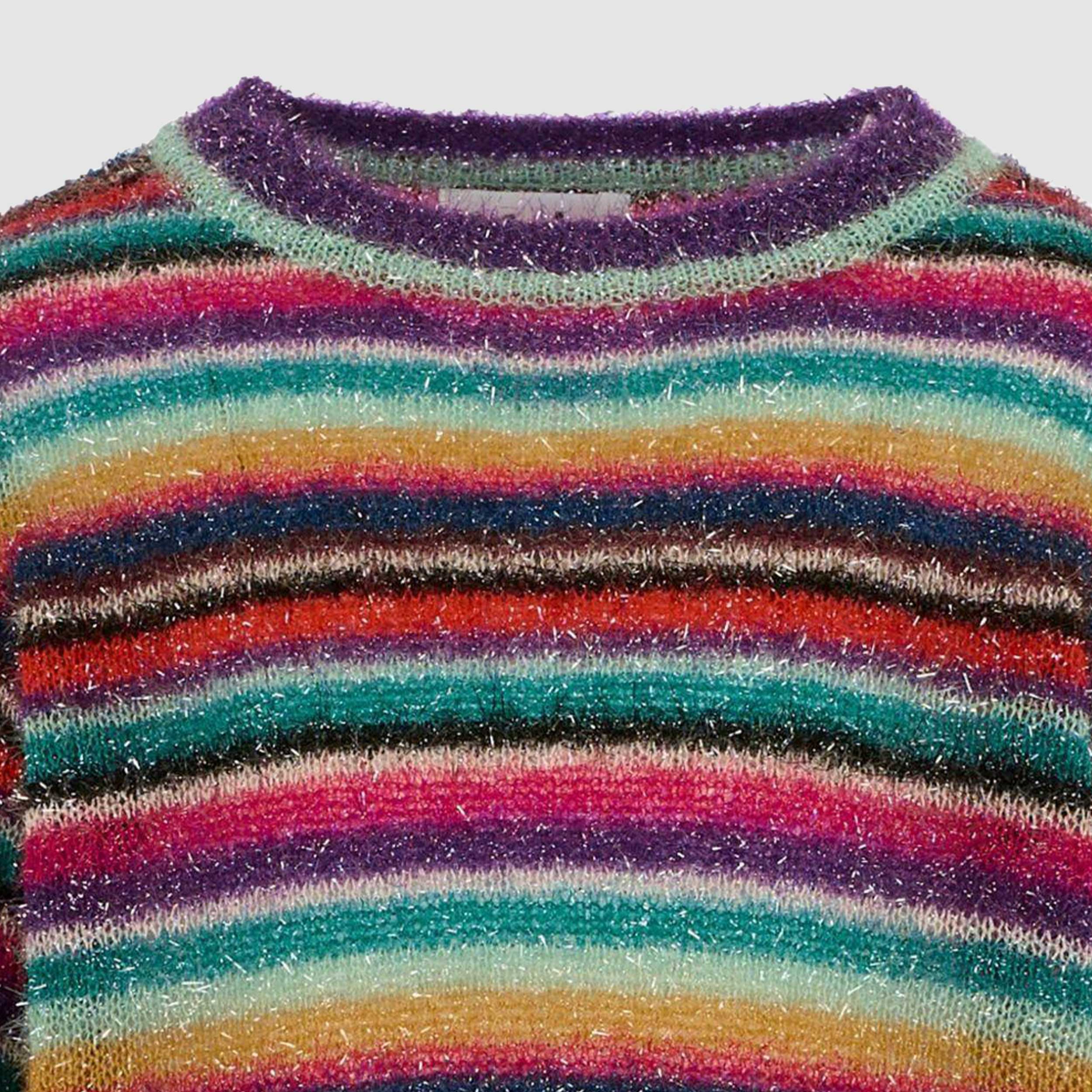 Maglia Multicolore Con Lurex Firmata MOLO - annameglio.com abbigliamento moda