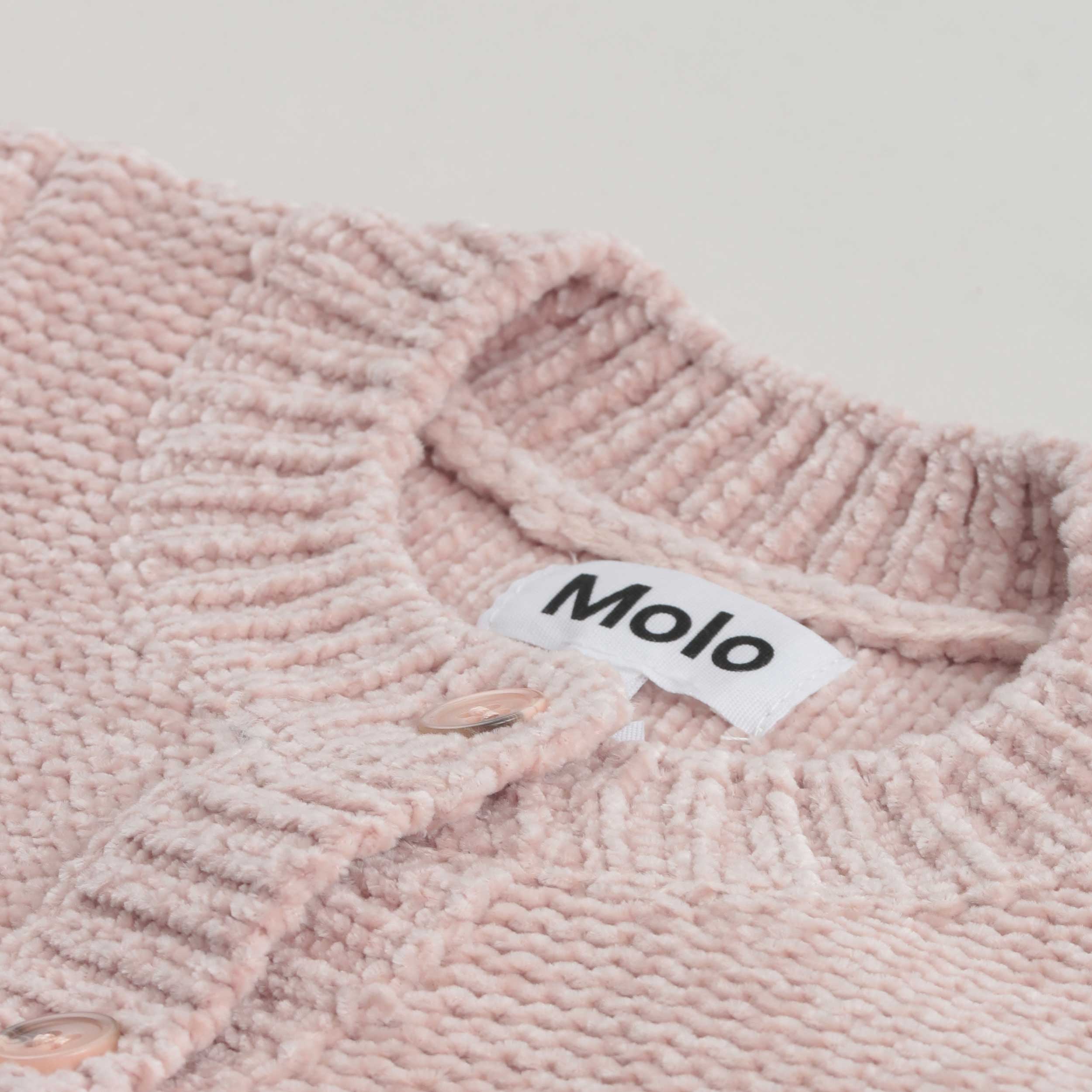 Cardigan Rosa Con Apertura Firmato MOLO - annameglio.com abbigliamento moda