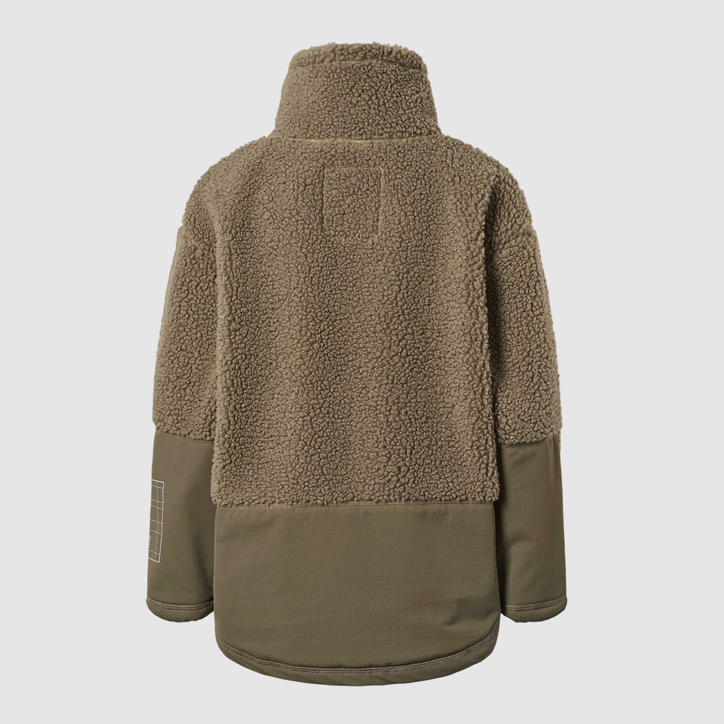 Giubbino Verde Oliva Con Teddy Firmato MOLO - annameglio.com abbigliamento moda