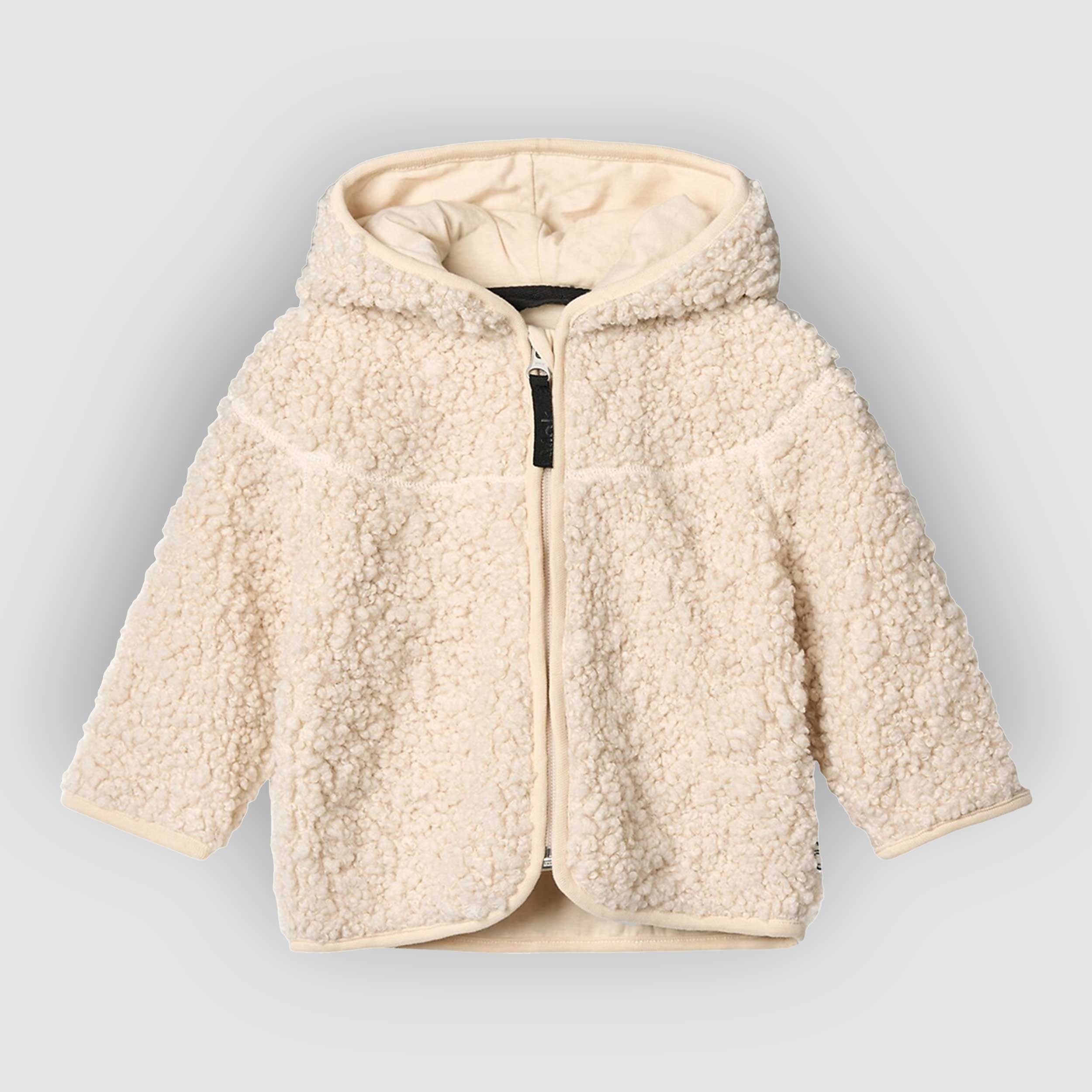 Giacchino Beige Con Esterno In Teddy Firmato MOLO - annameglio.com abbigliamento moda