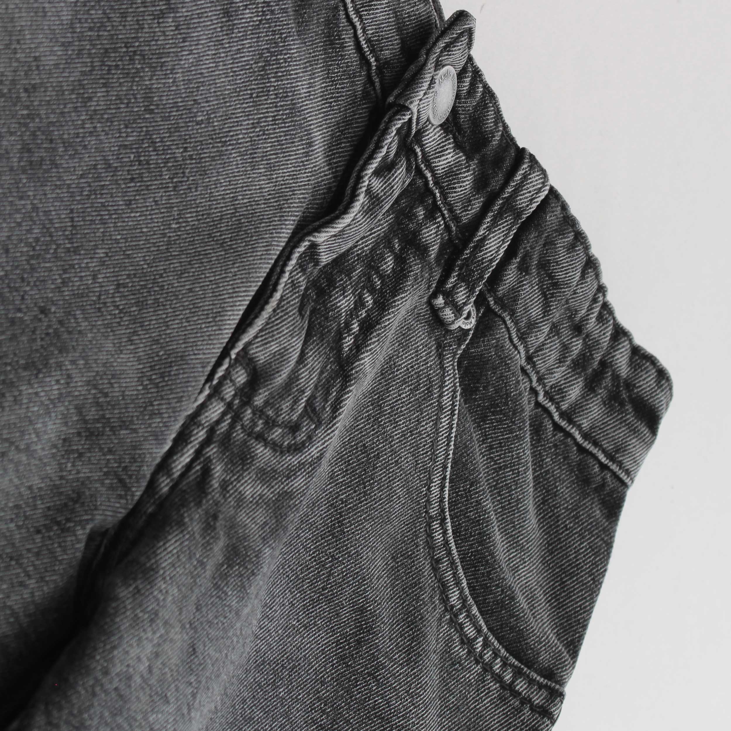 Jeans Grigio Modello Cinque Tasche Firmato MOLO - annameglio.com abbigliamento moda