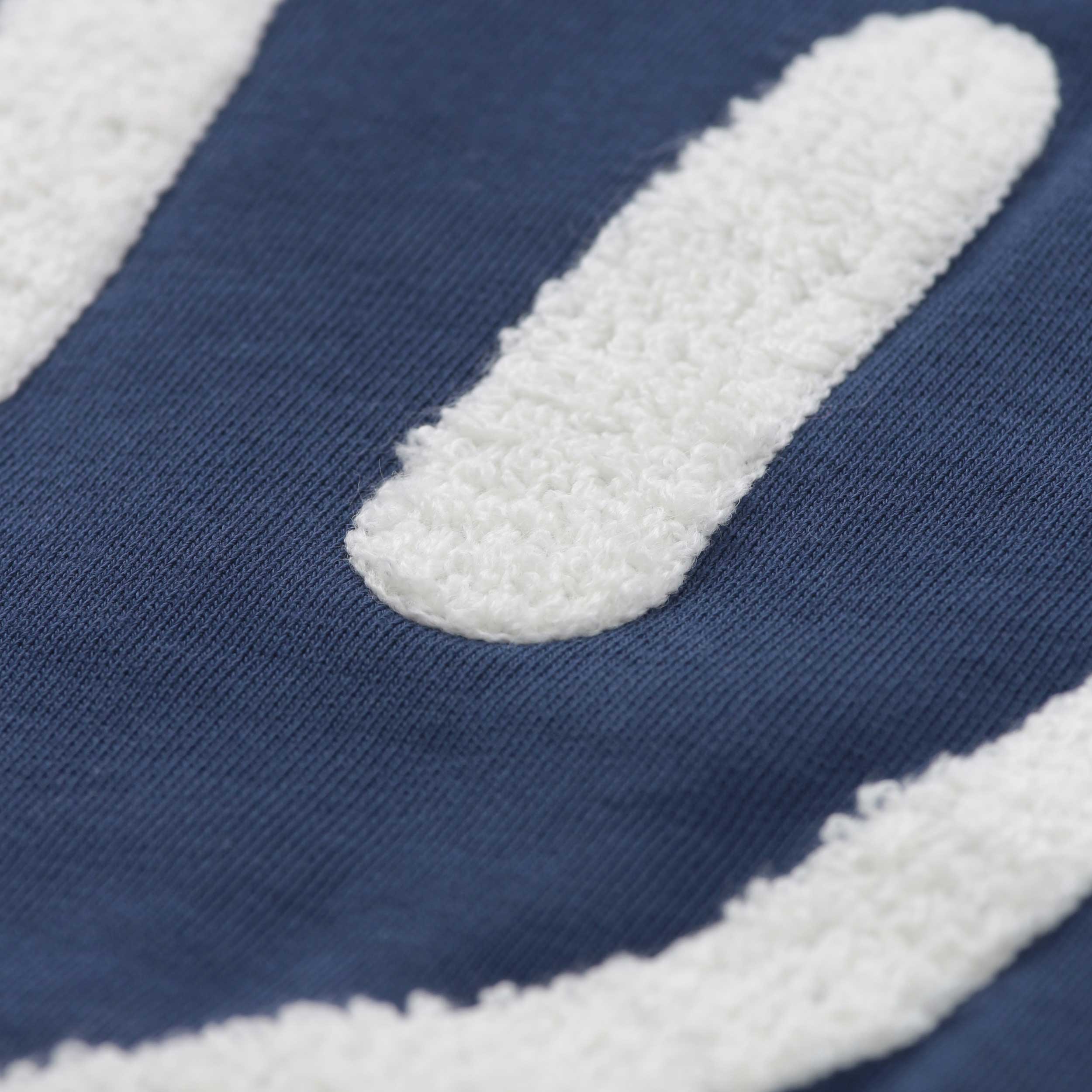 Felpa Indaco Con Smile Teddy Firmata MOLO - annameglio.com abbigliamento moda