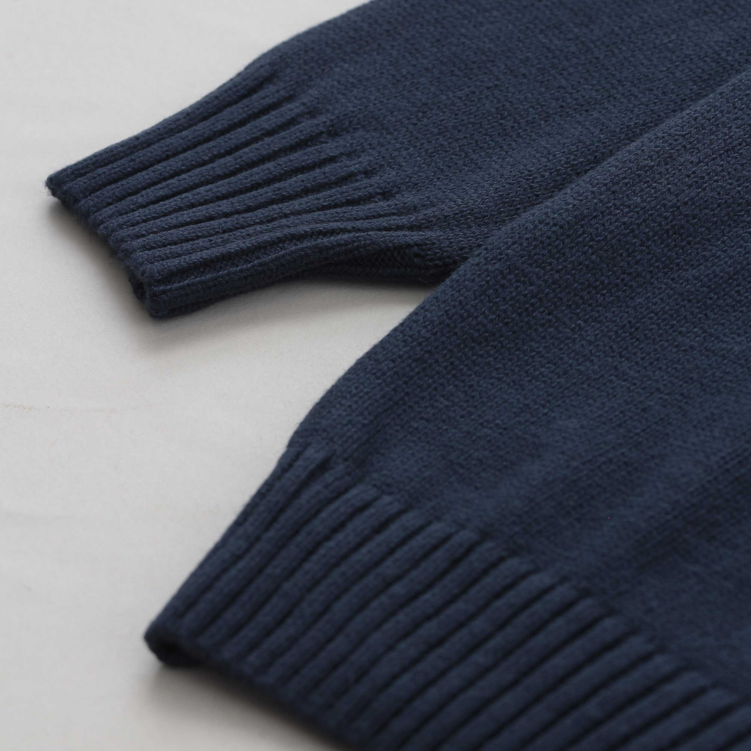 Maglioncino Indaco Con Stampa Firmato MOLO - annameglio.com abbigliamento moda