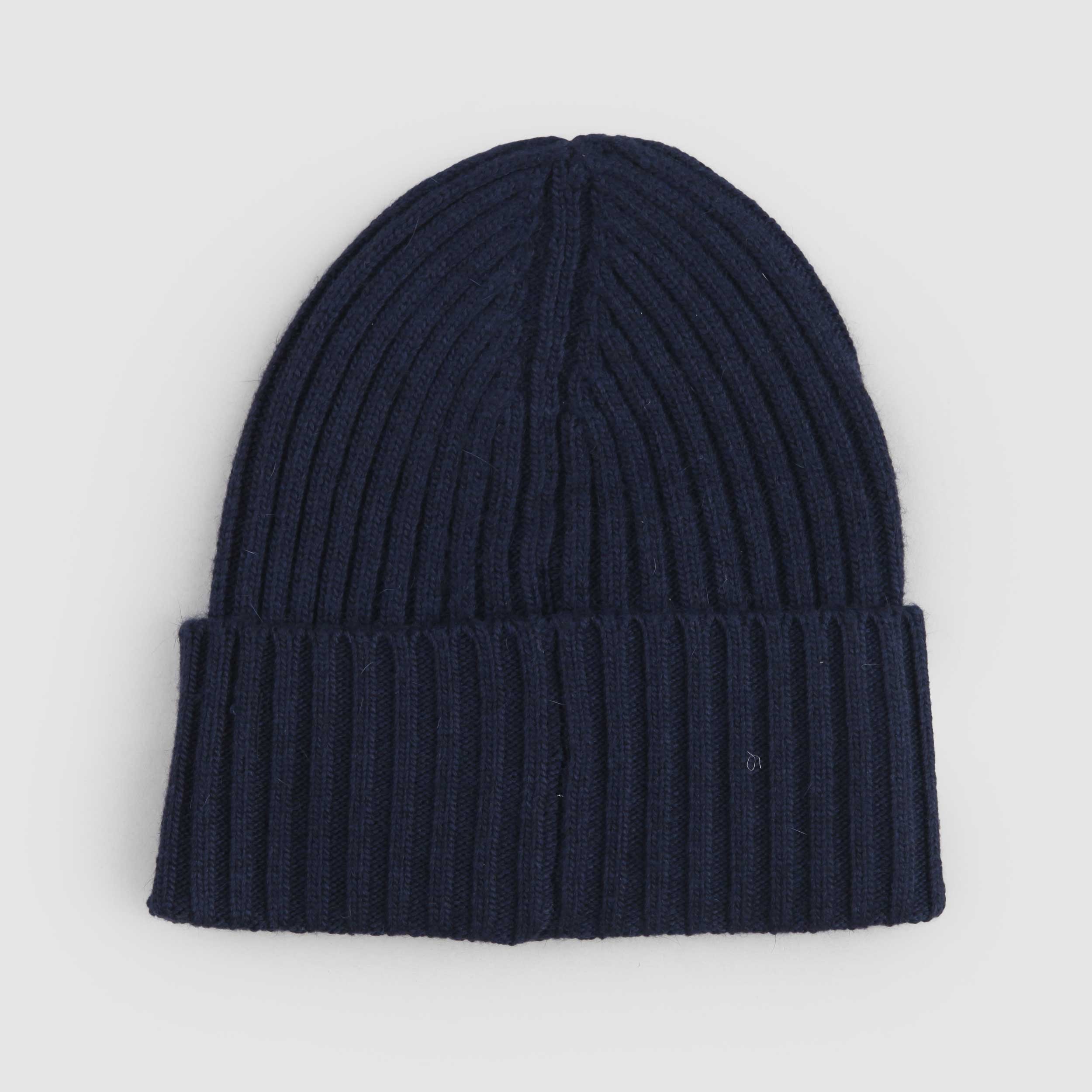 Berretto A Coste Nero Firmato MOLO - annameglio.com abbigliamento moda