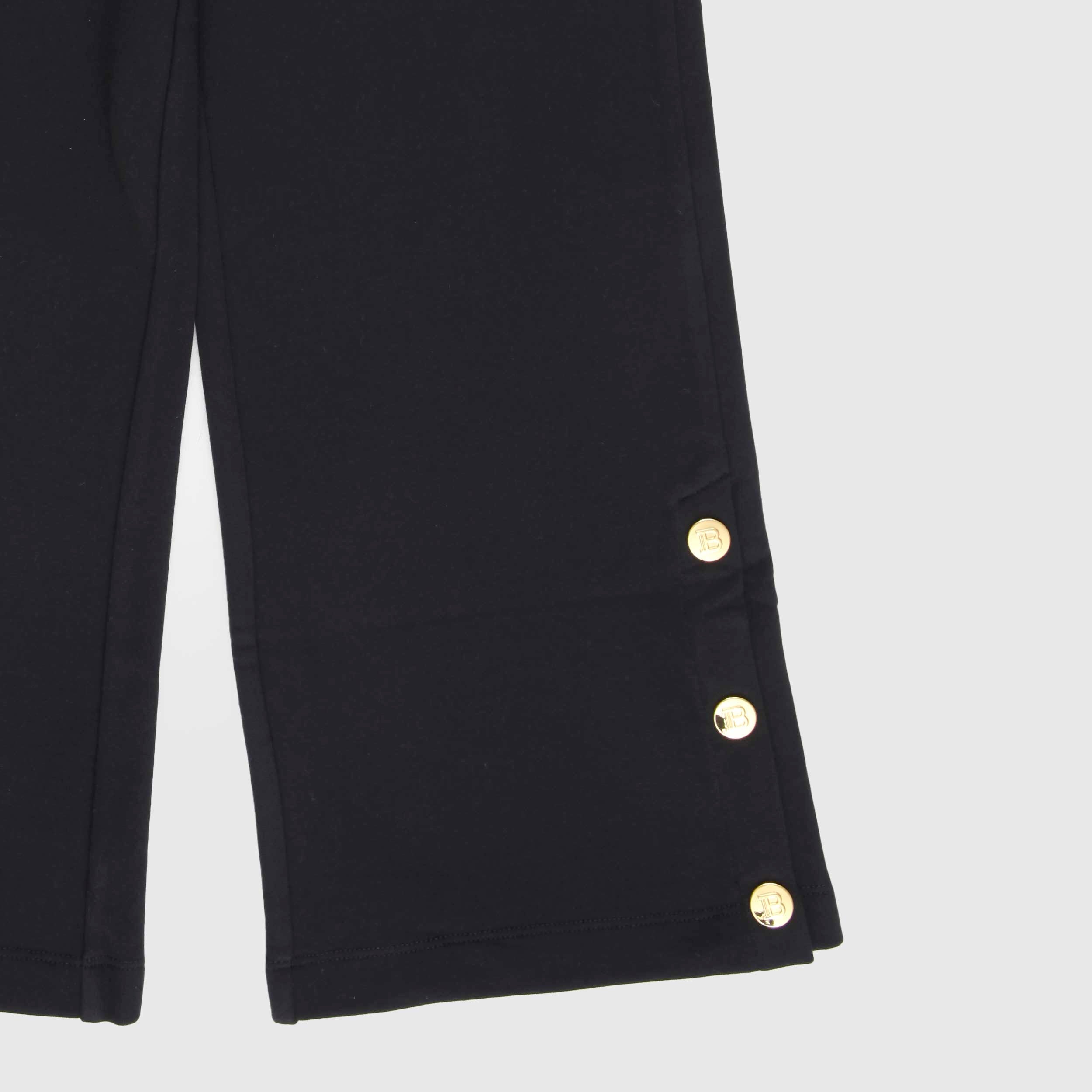 Pantalone A Palazzo Nero Firmato BALMAIN - annameglio.com abbigliamento moda