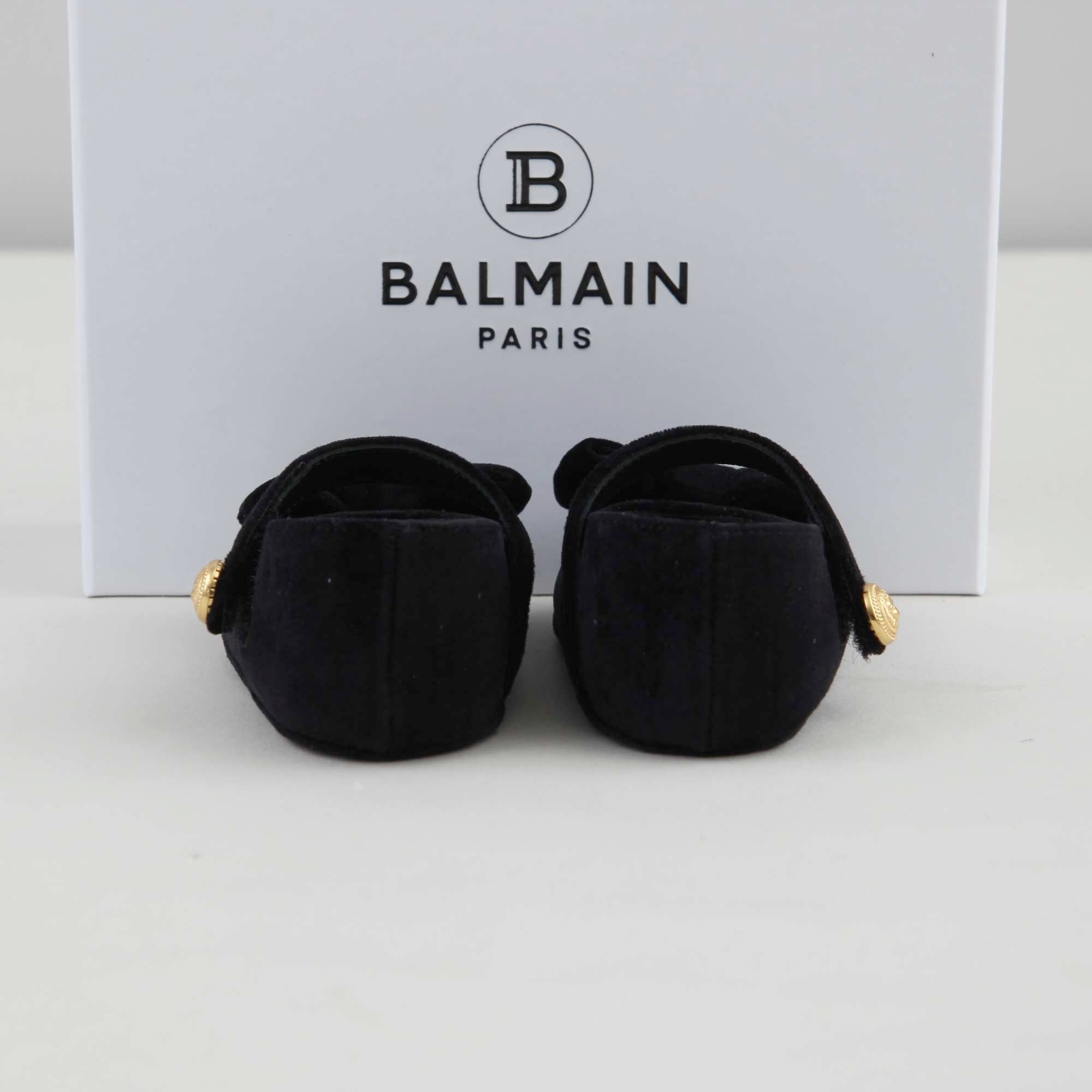 Ballerine Nere Con Fiocco Firmate BALMAIN - annameglio.com abbigliamento moda