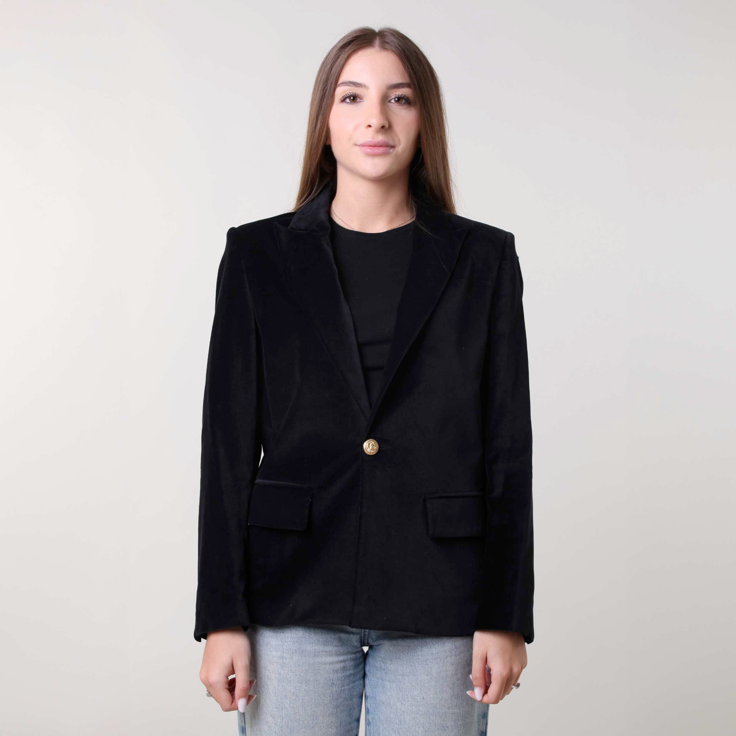 Giacca Con Bottoni Oro Firmata BALMAIN - annameglio.com abbigliamento moda