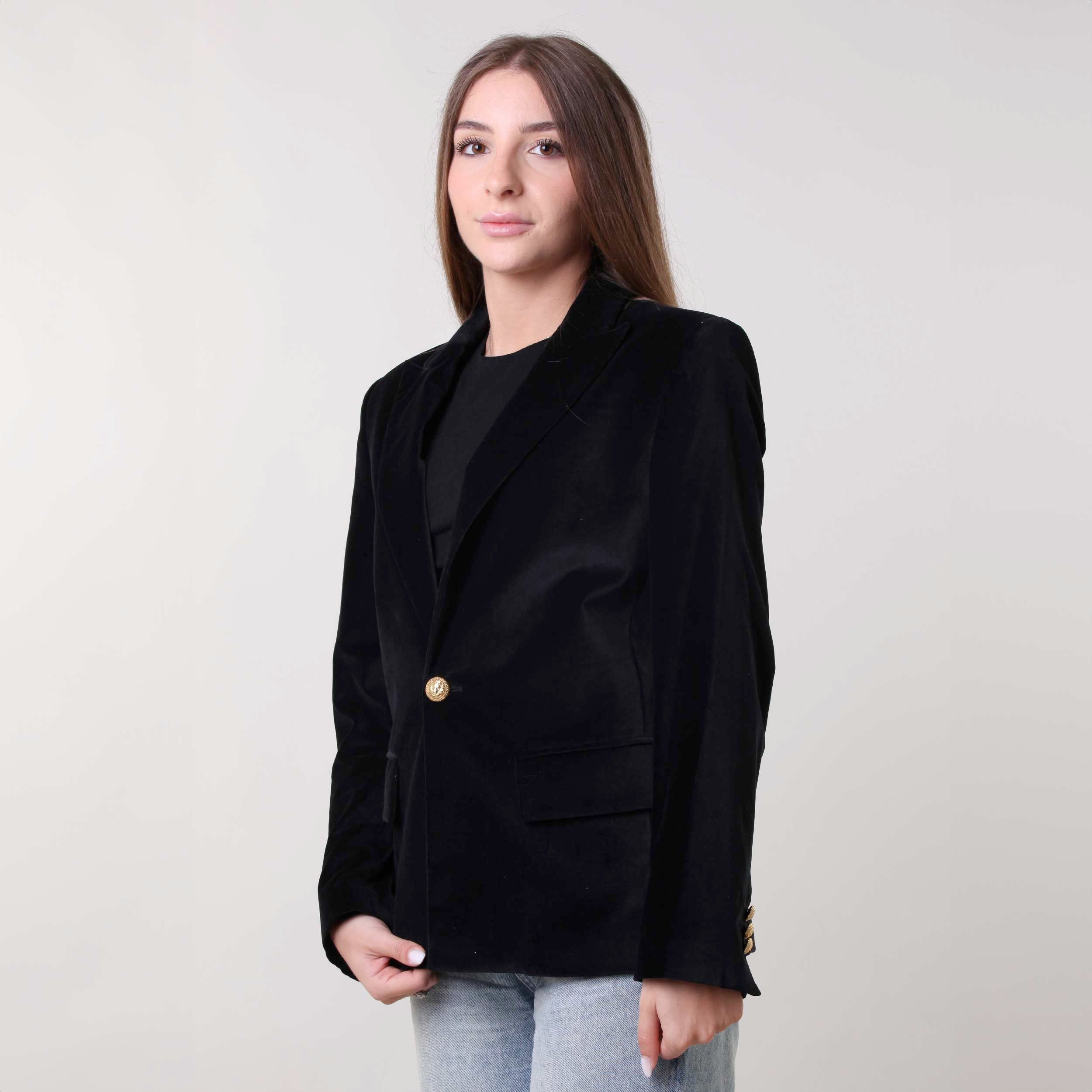 Giacca Con Bottoni Oro Firmata BALMAIN - annameglio.com abbigliamento moda