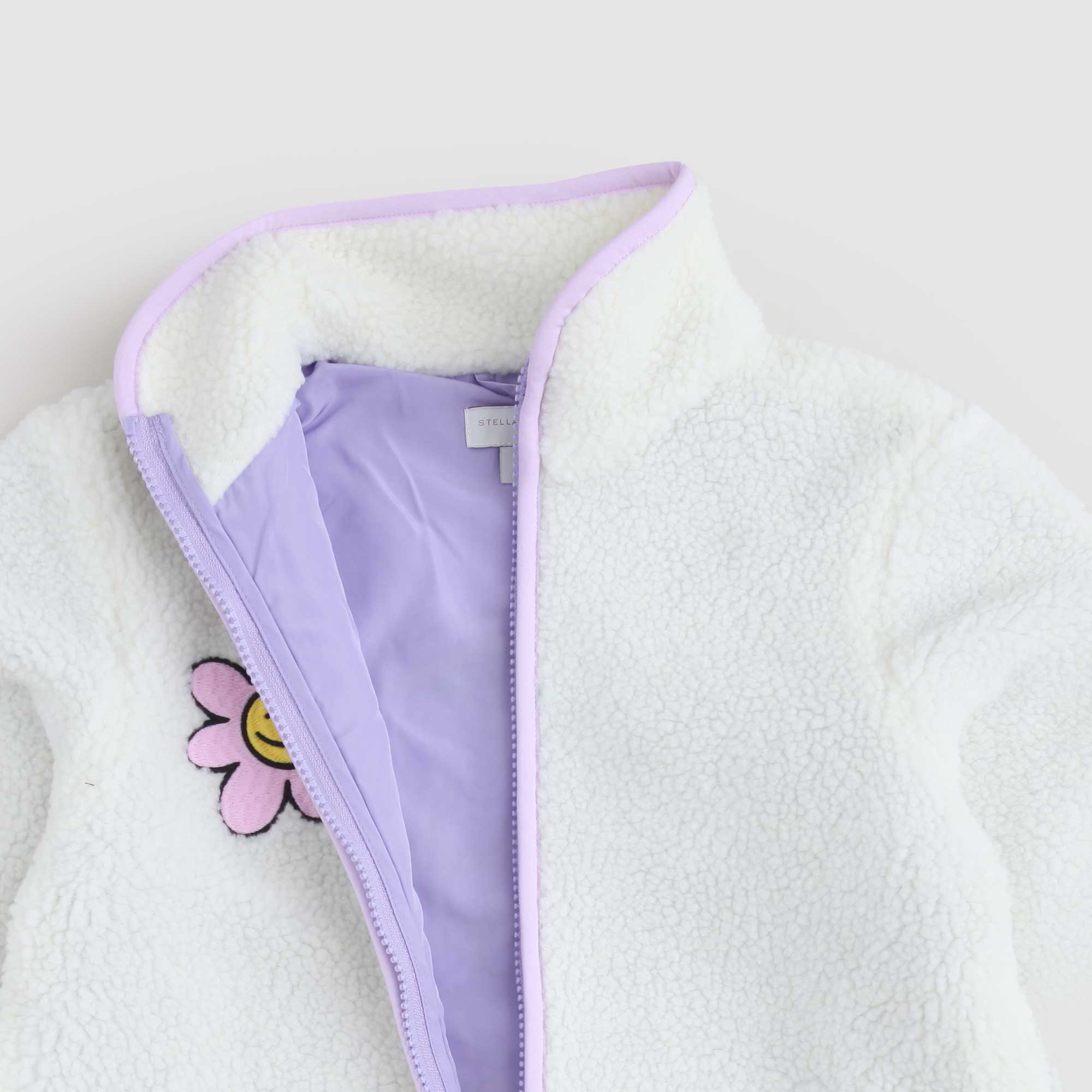 Pile Bianco Con Stampe Firmato STELLA MCCARTNEY - annameglio.com abbigliamento moda