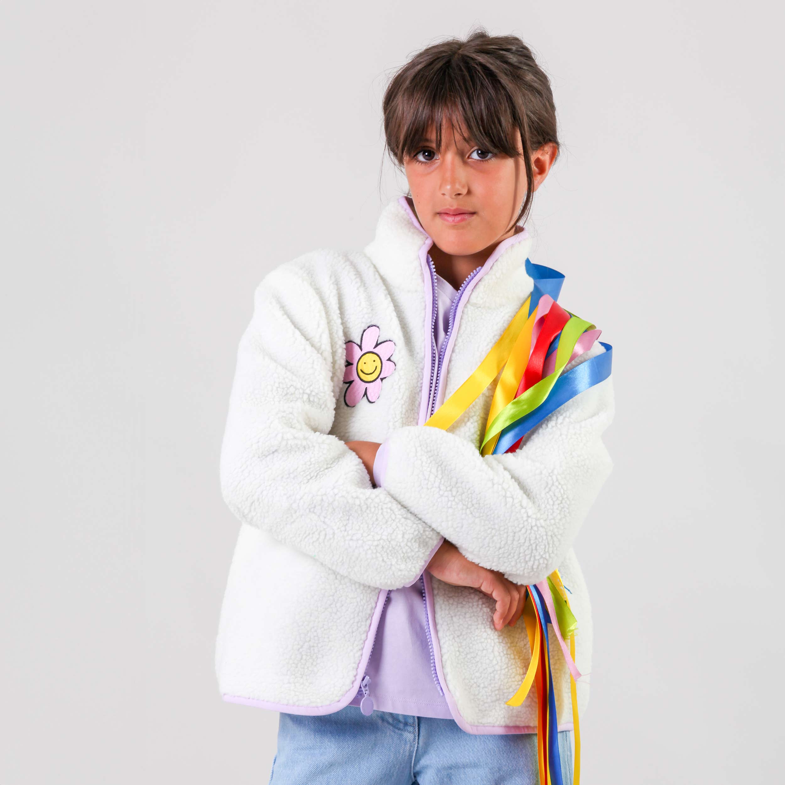 Pile Bianco Con Stampe Firmato STELLA MCCARTNEY - annameglio.com abbigliamento moda