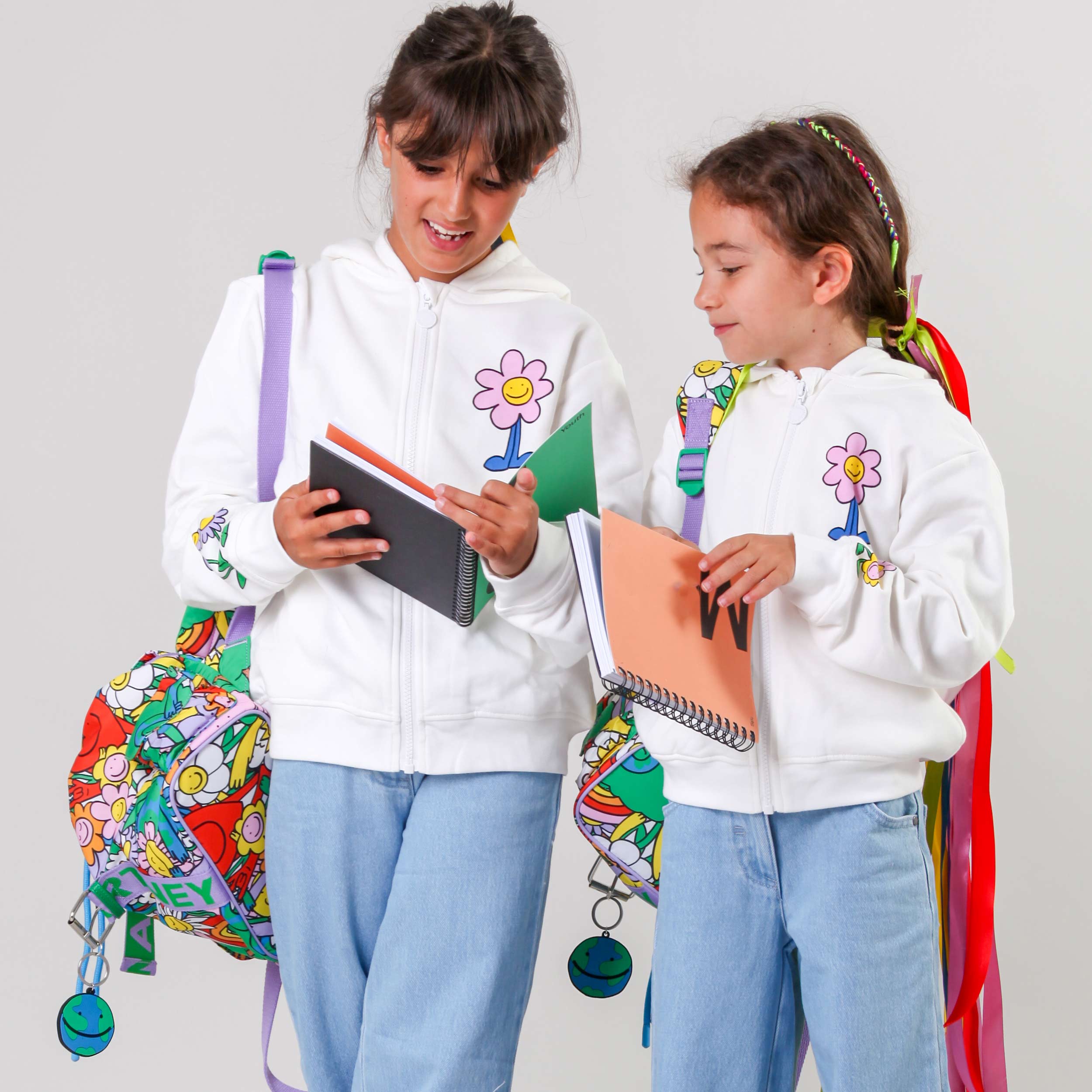 Felpa Con Zip E Cappuccio Firmata STELLA MCCARTNEY - annameglio.com abbigliamento moda