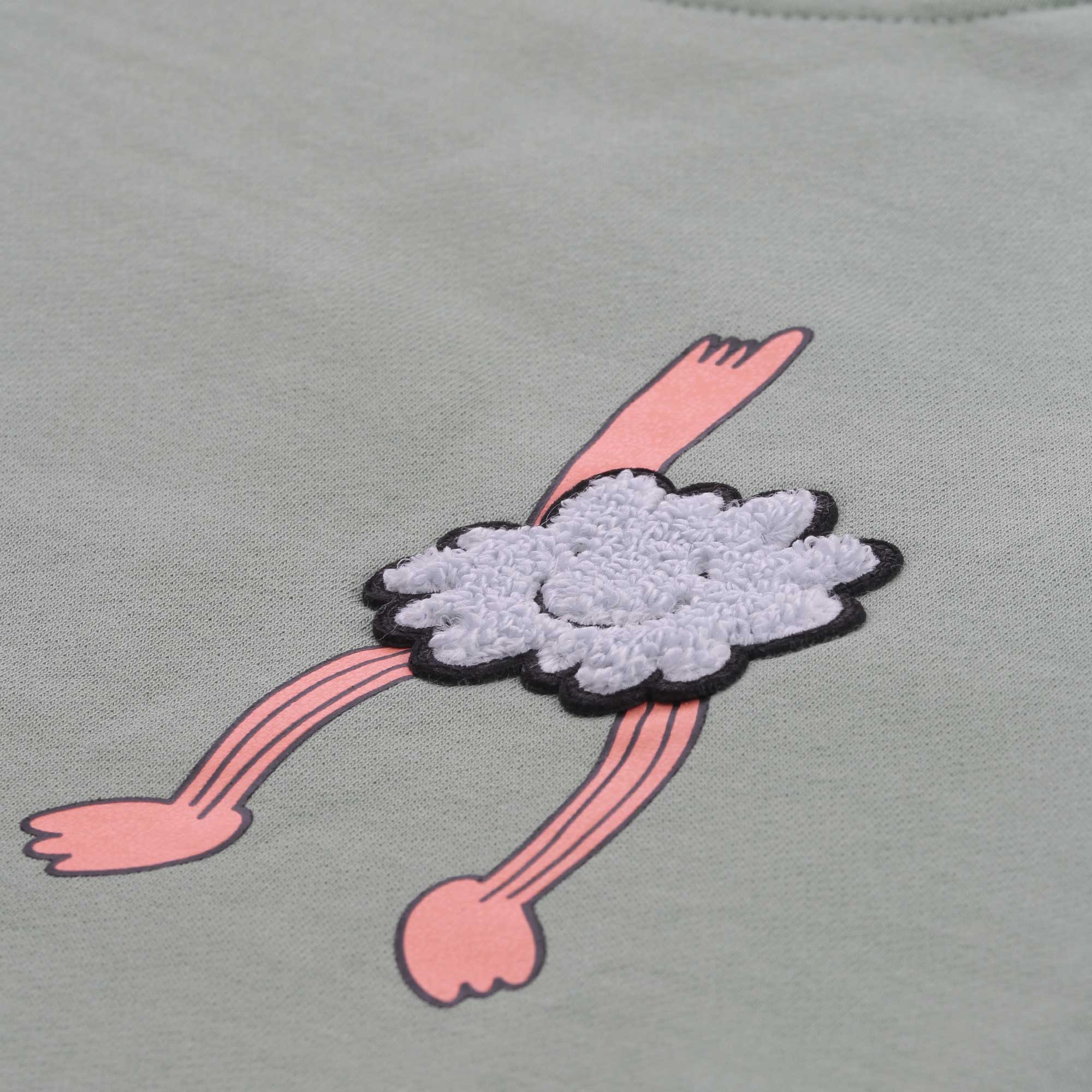 Felpa Verde Con Stemma Firmata STELLA MCCARTNEY - annameglio.com abbigliamento moda