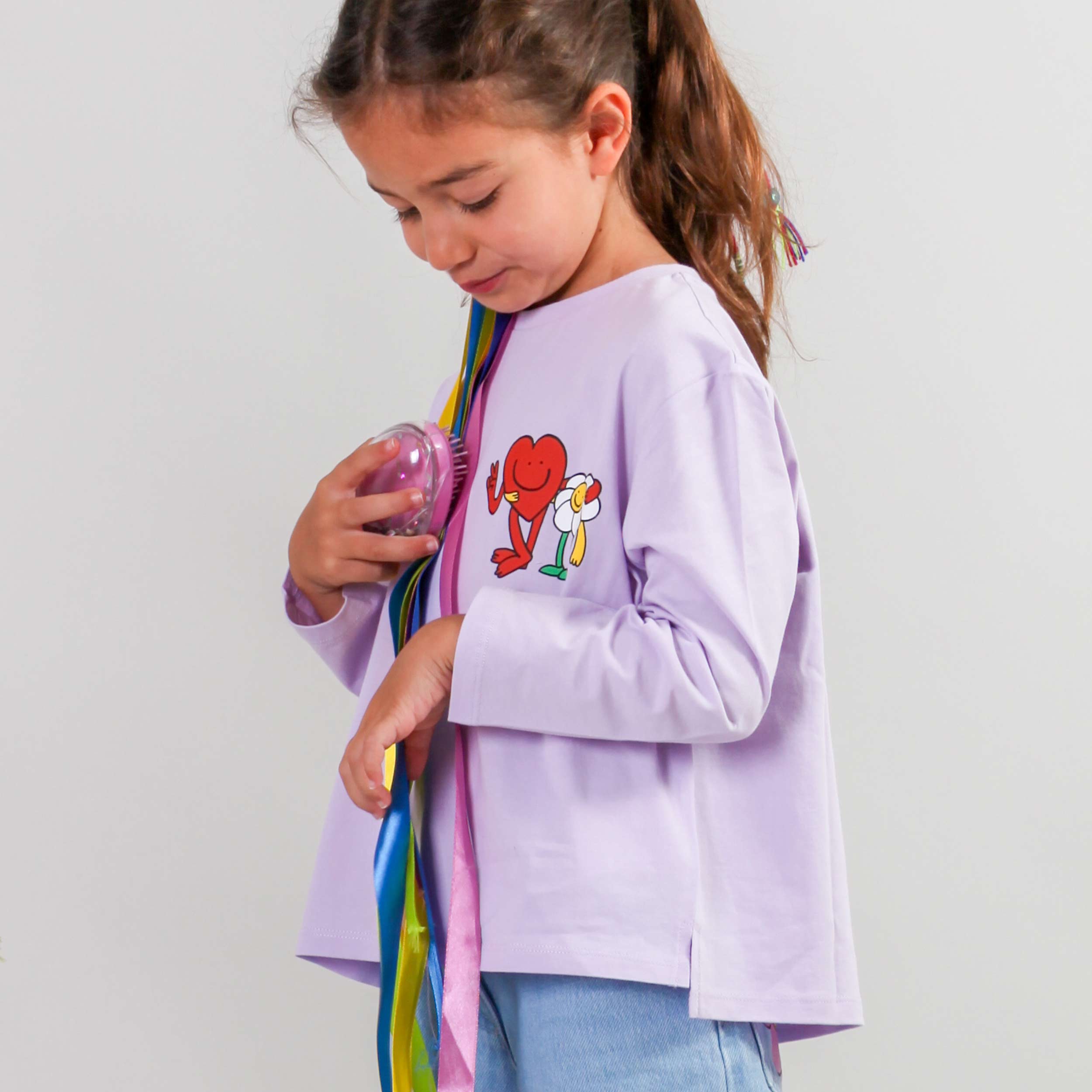 T-shirt Glicine E Stampe Firmata STELLA MCCARTNEY - annameglio.com abbigliamento moda