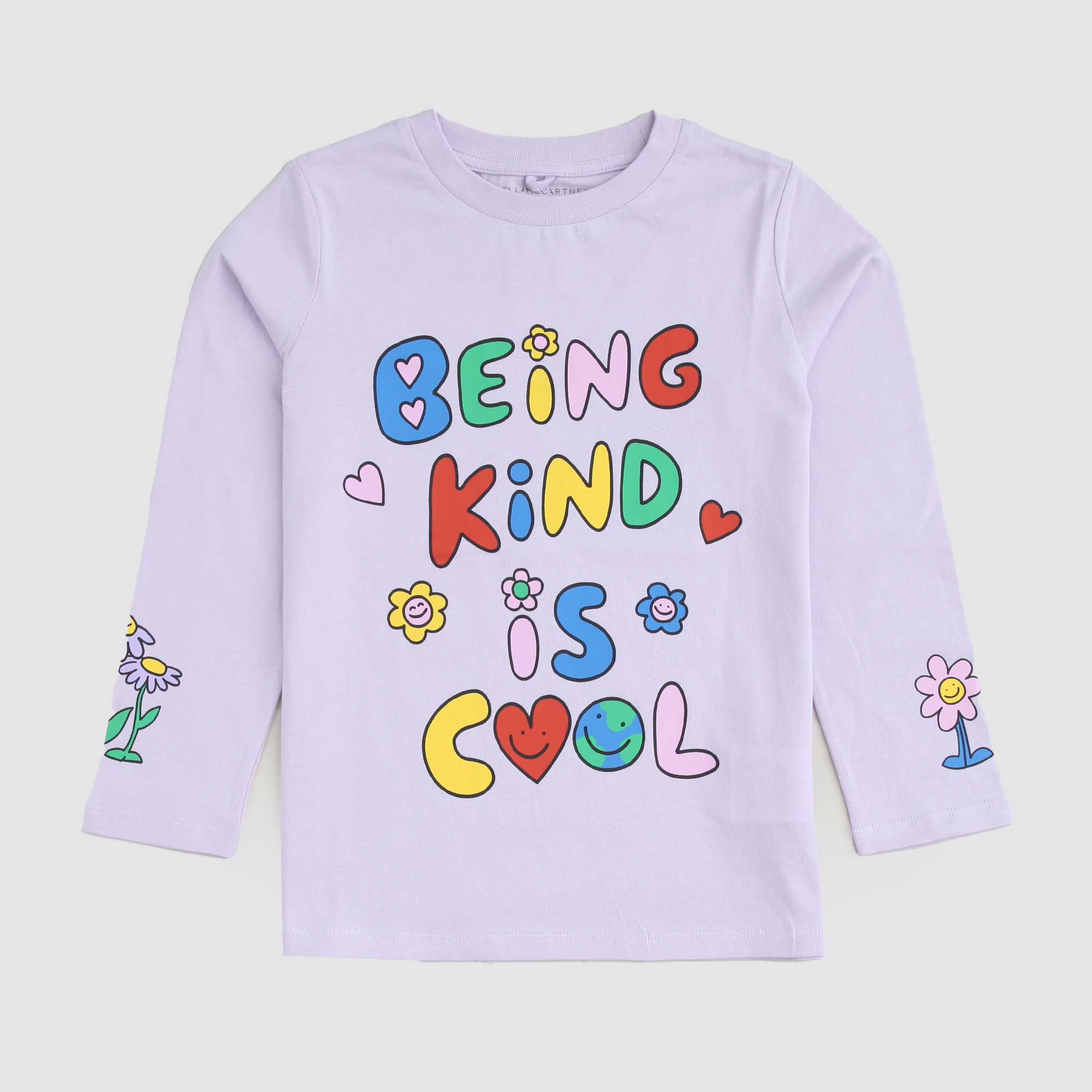 T-shirt Glicine Manica Lunga STELLA MCCARTNEY - annameglio.com abbigliamento moda