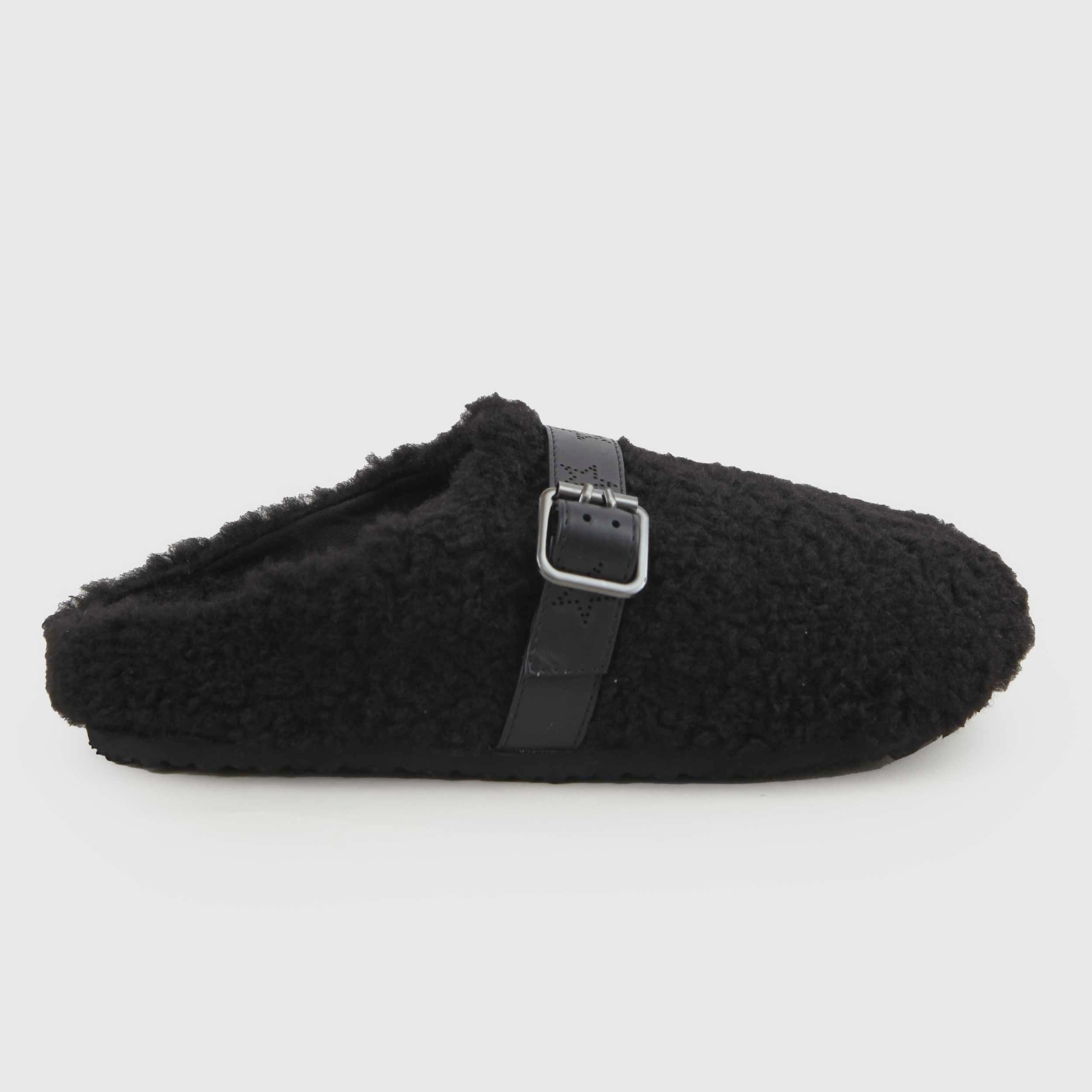 Ciabatte Nere In Teddy Firmate STELLA MCCARTNEY - annameglio.com abbigliamento moda