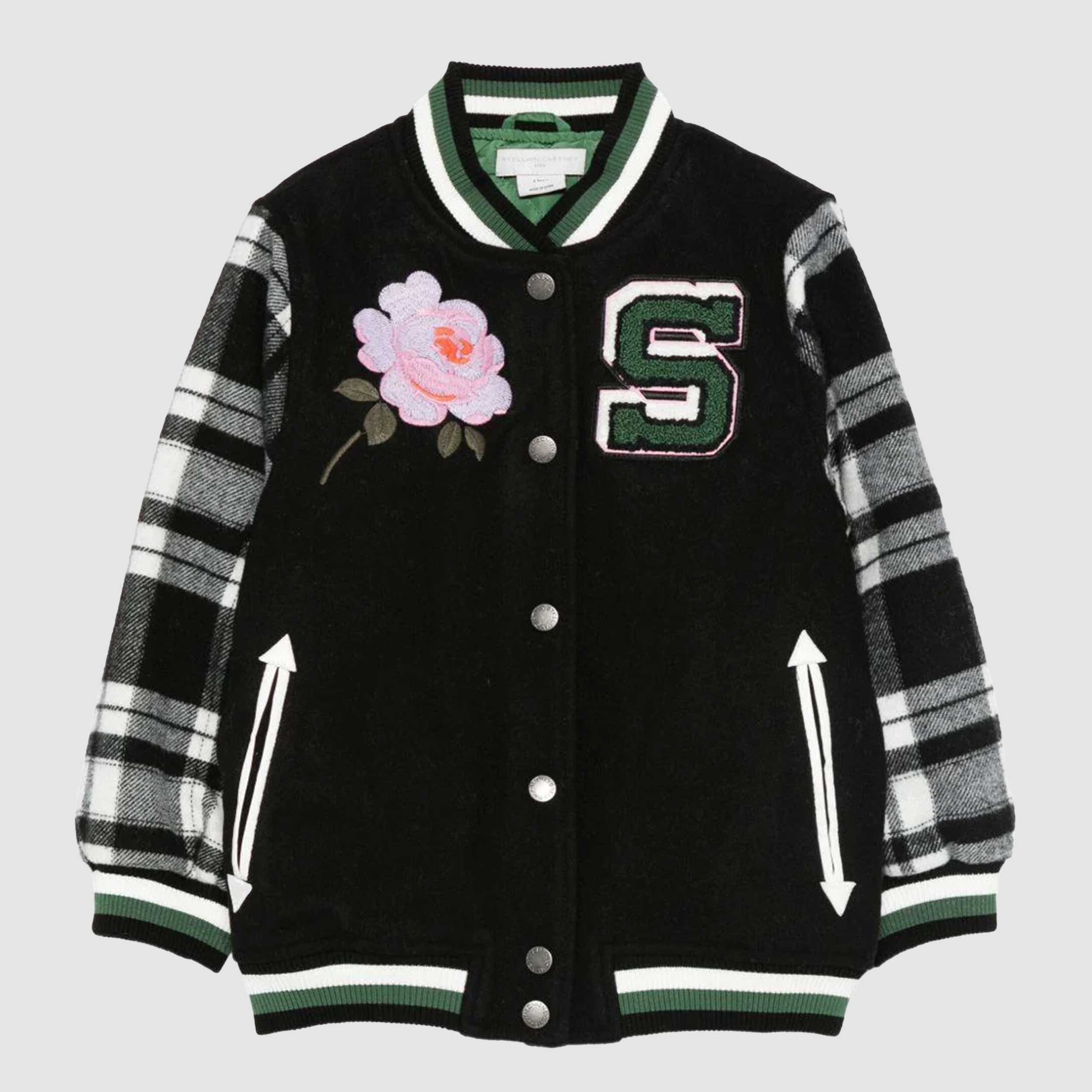 Giubbino Grigio E Nero Firmato STELLA MCCARTNEY - annameglio.com abbigliamento moda