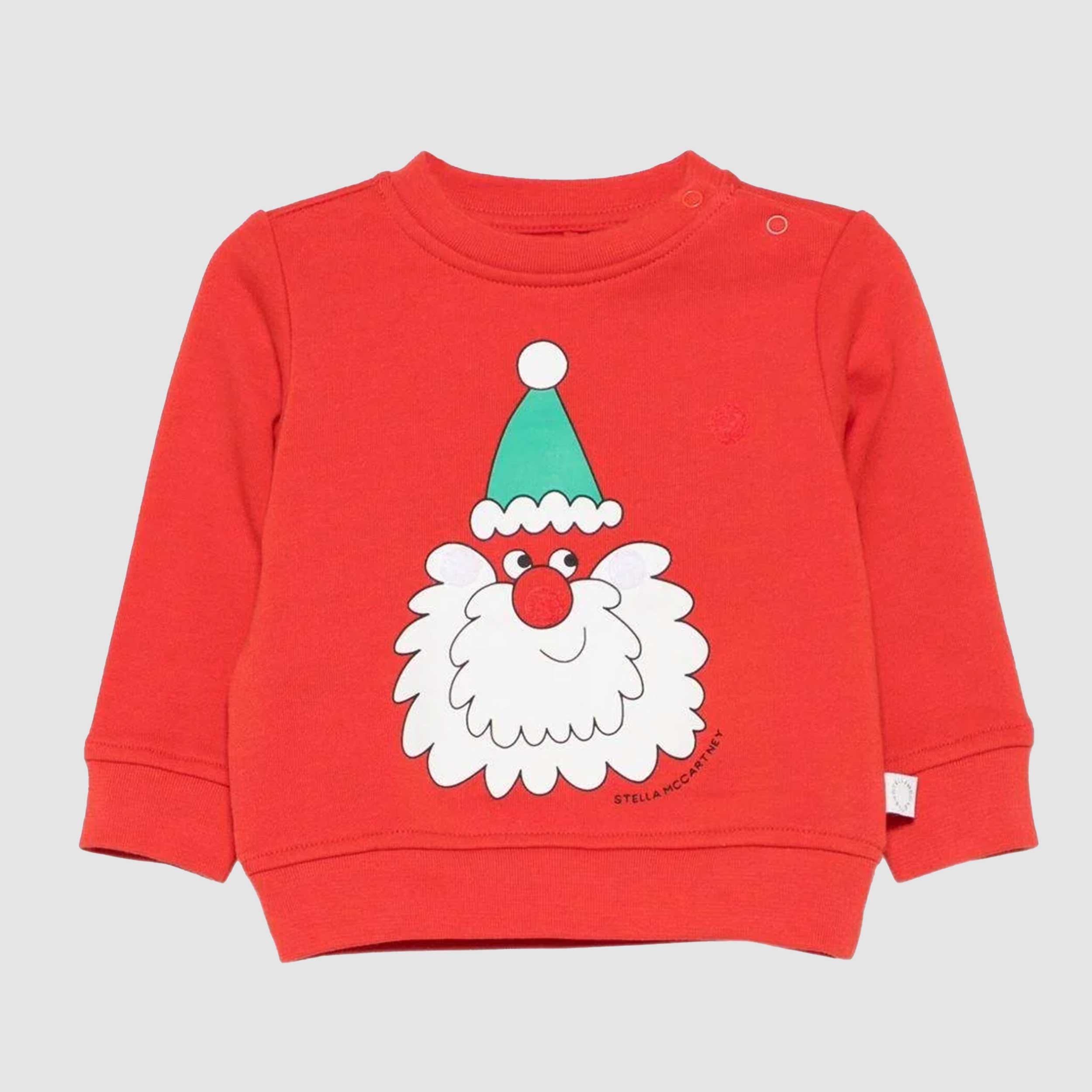 Felpa Rossa Natalizia Firmata STELLA MCCARTNEY - annameglio.com abbigliamento moda