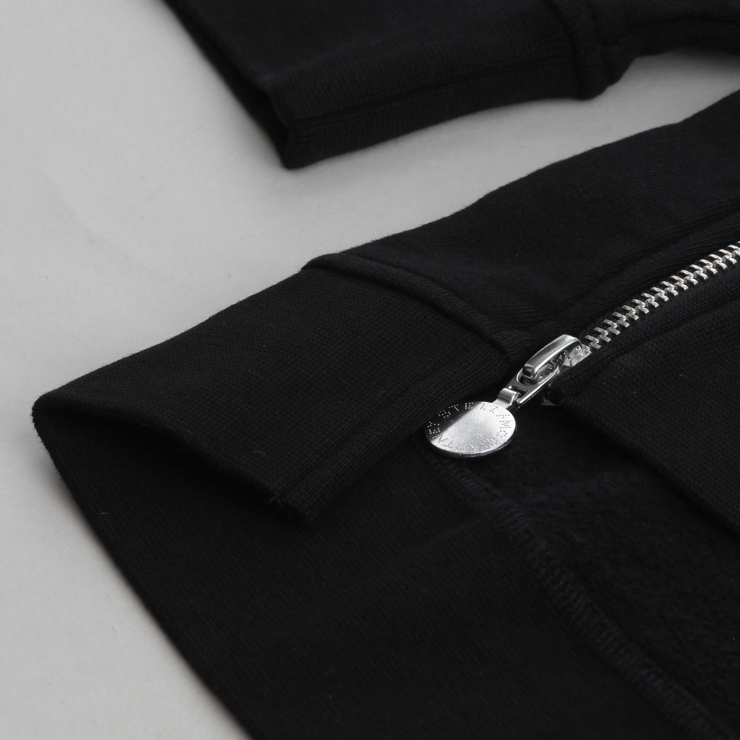 Felpa Nera E Zip Laterale Firmata STELLA MCCARTEY - annameglio.com abbigliamento moda