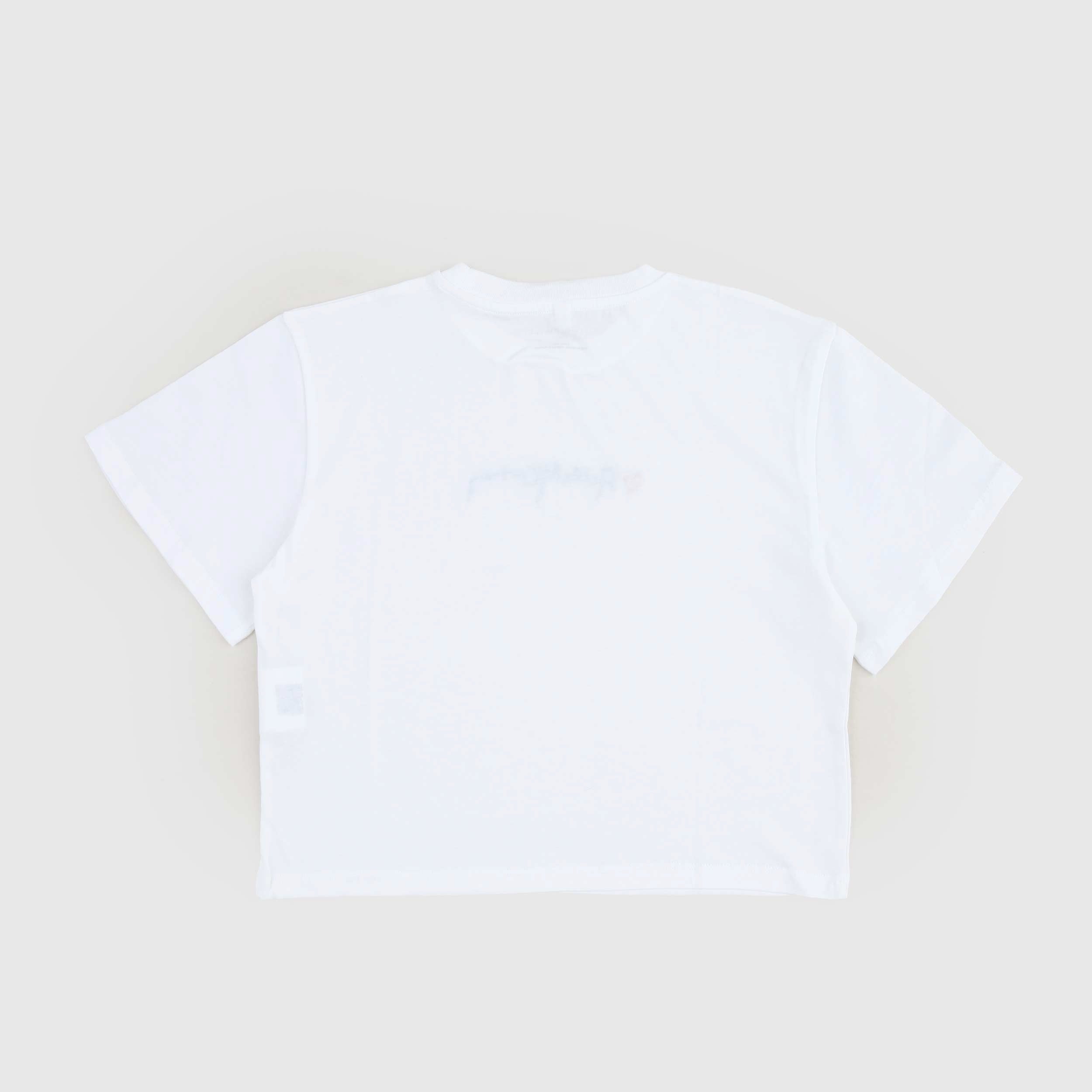 T-shirt Bianca Logo Nero Firmata STELLA MCCARTNEY - annameglio.com abbigliamento moda