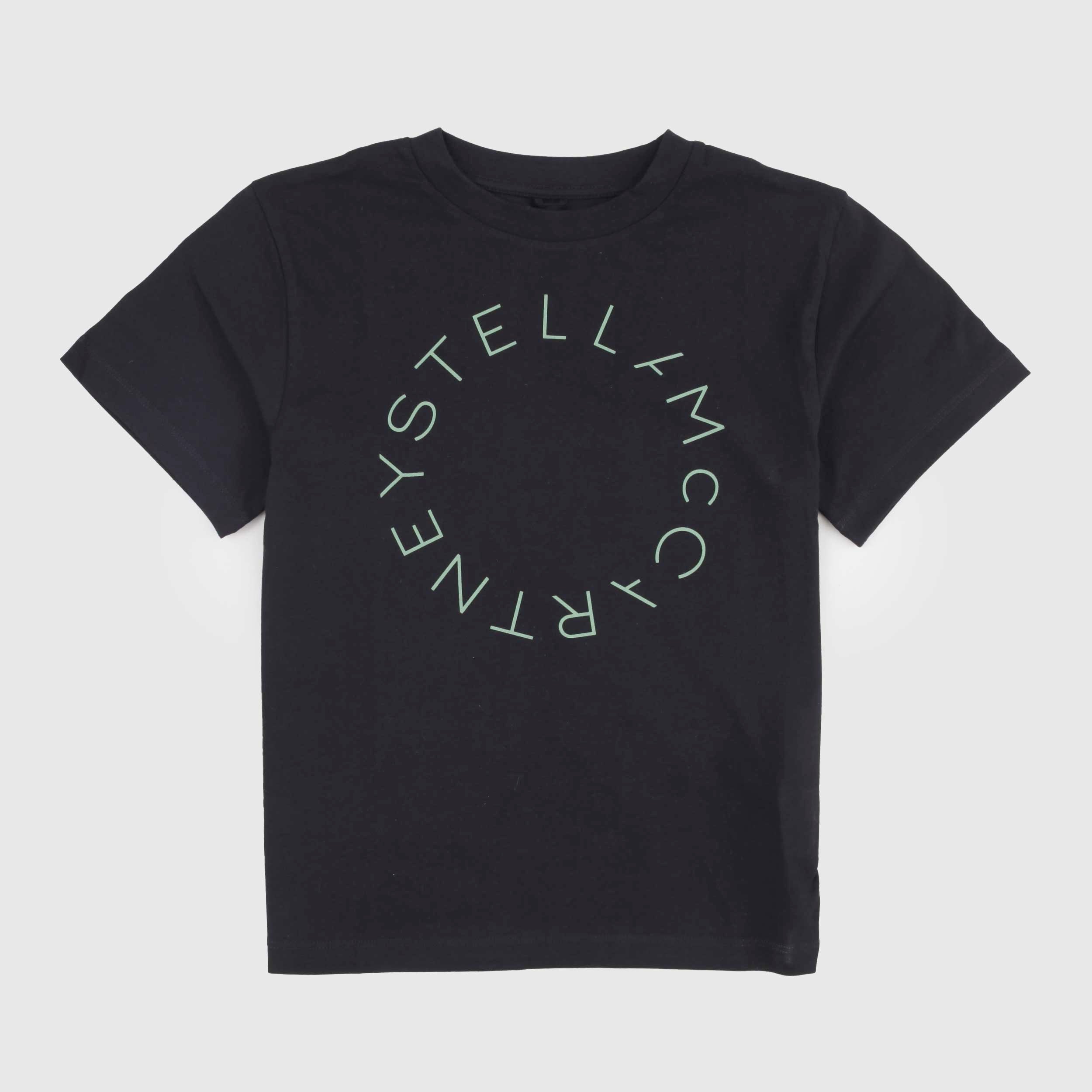 T-shirt Logo Circolare Firmata STELLA MCCARTNEY - annameglio.com abbigliamento moda