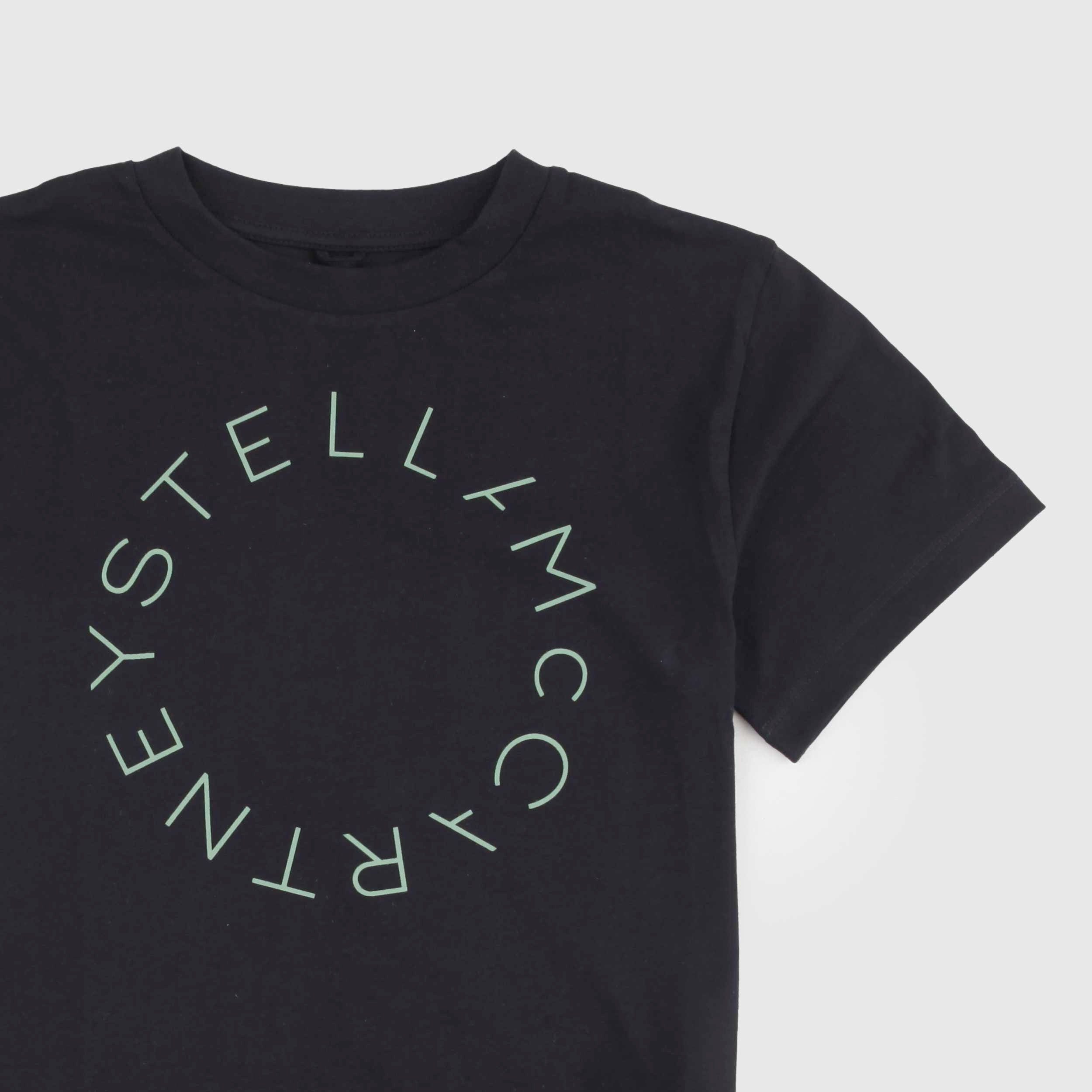 T-shirt Logo Circolare Firmata STELLA MCCARTNEY - annameglio.com abbigliamento moda