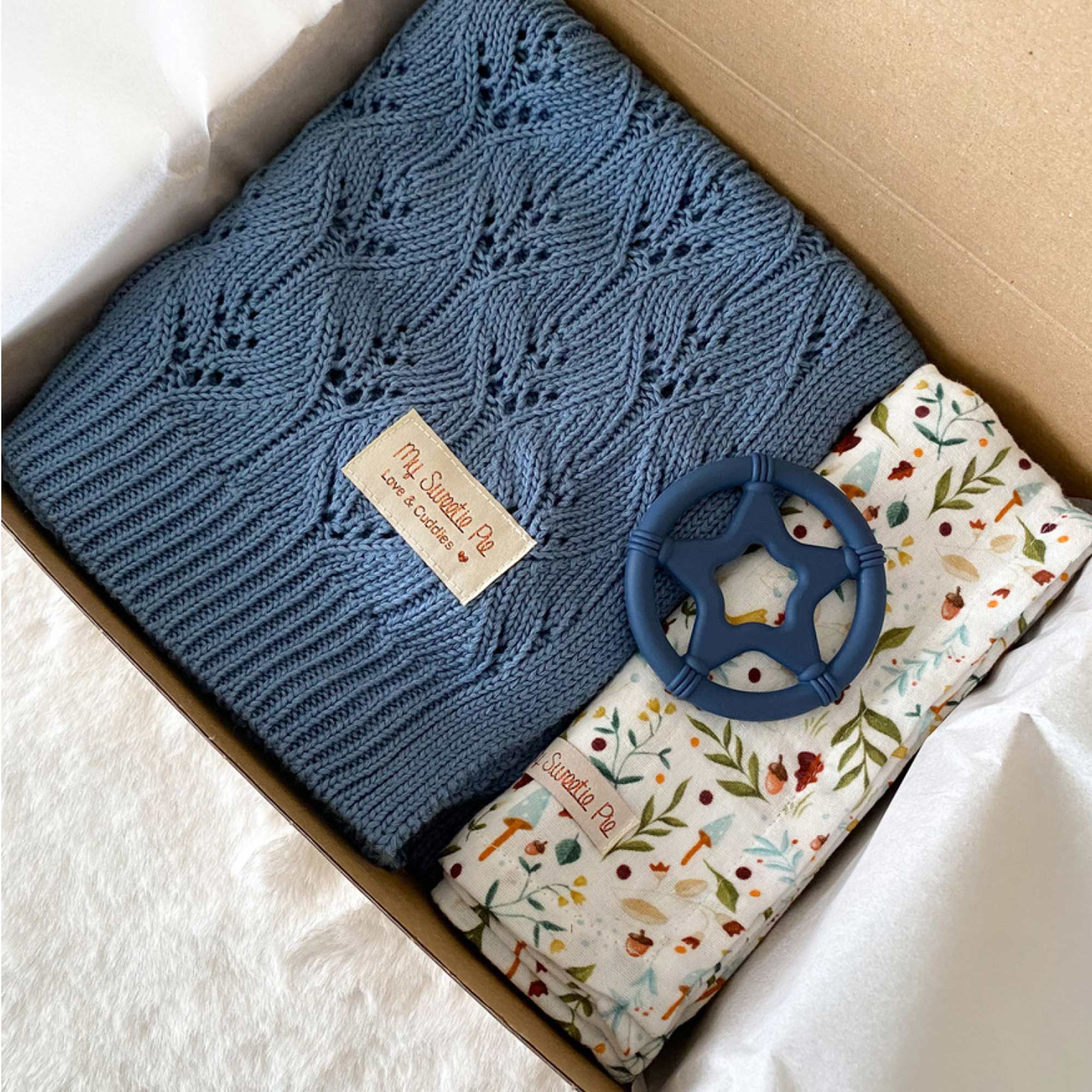 Box Regalo Celeste Firmata MY SWEETIE PIE - annameglio.com abbigliamento moda