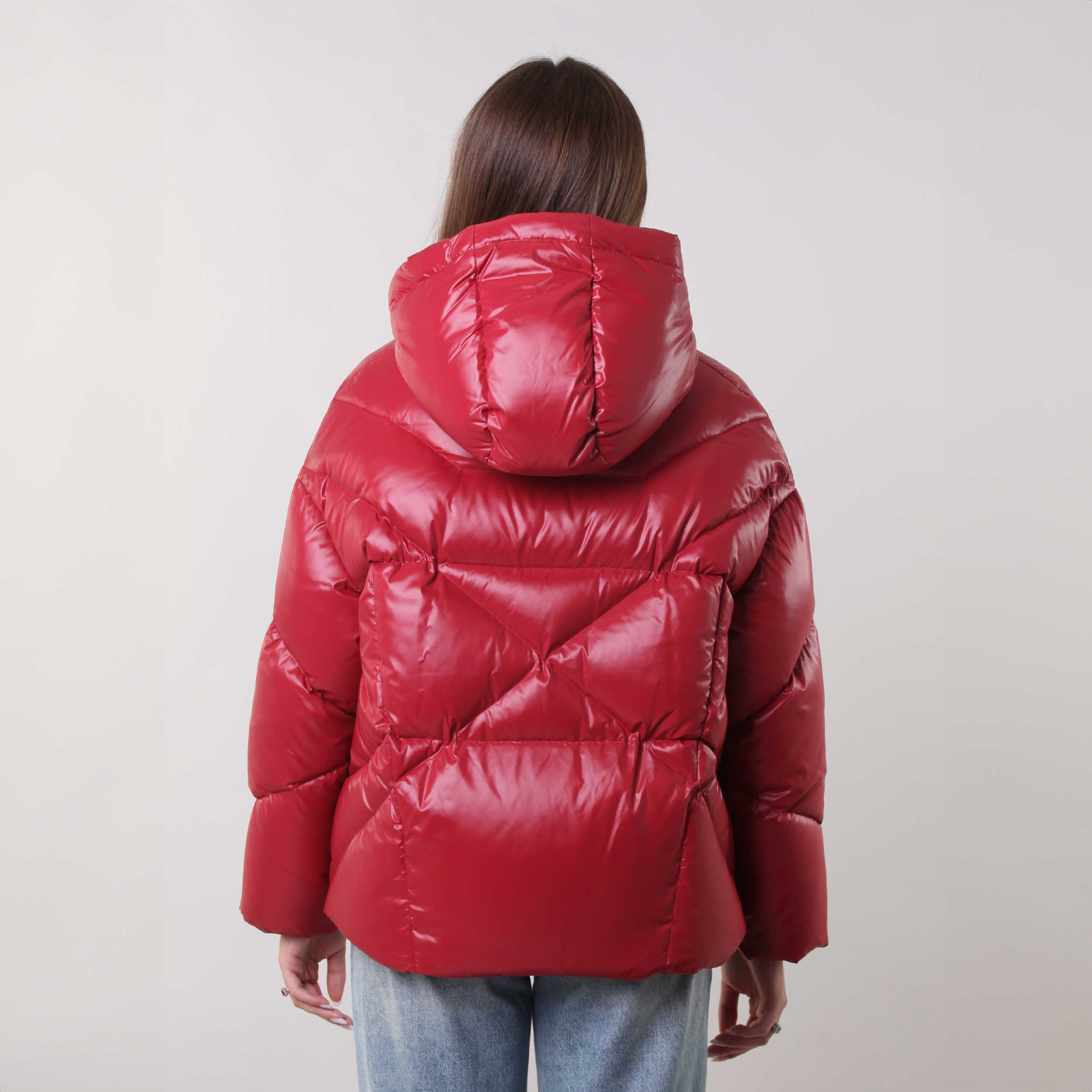 Piumino Trapuntato Rosso Firmato KHRISJOY - annameglio.com abbigliamento moda
