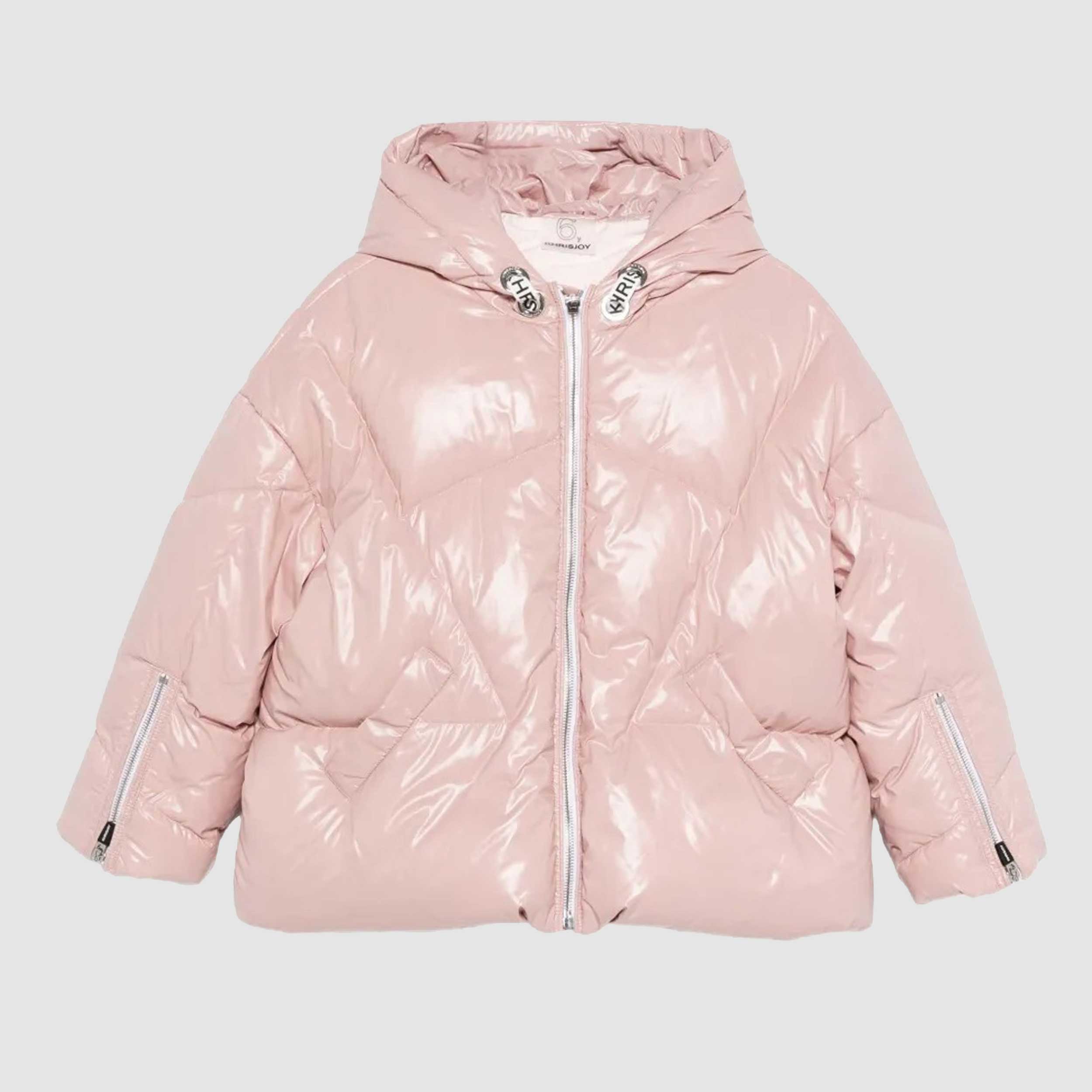 Piumino Rosa Con Zip Sulle Maniche By KHRISJOY - annameglio.com abbigliamento moda