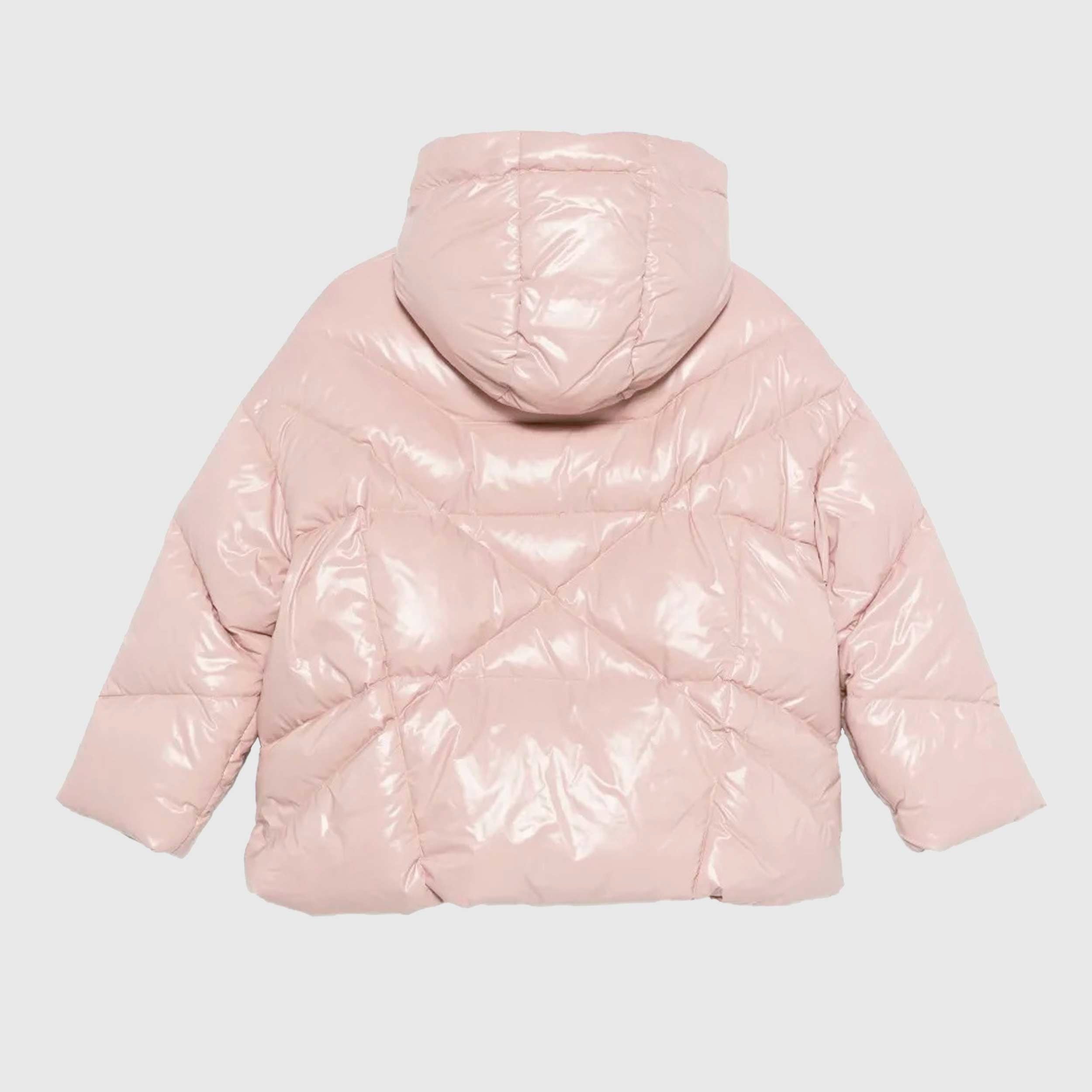 Piumino Rosa Con Zip Sulle Maniche By KHRISJOY - annameglio.com abbigliamento moda