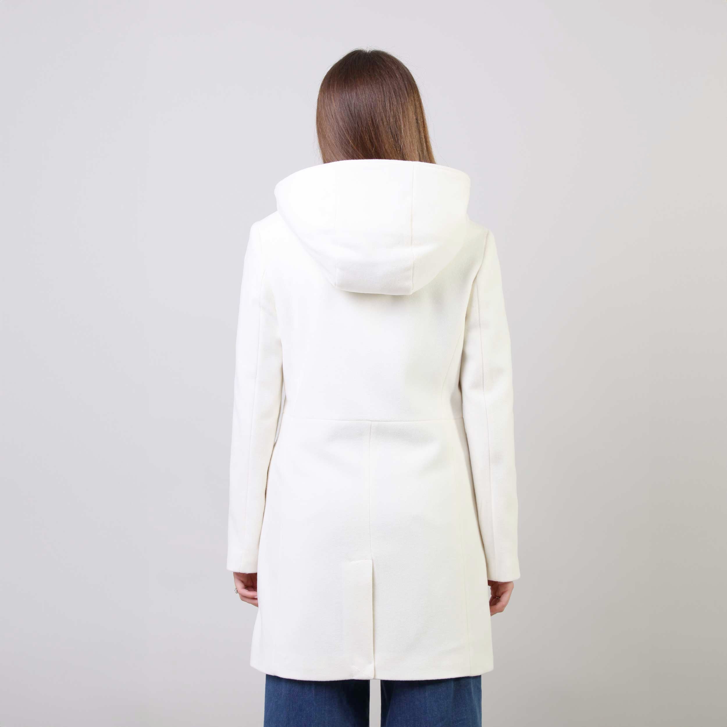 Cappotto Bianco Con Moschettoni Firmato FAY JUNIOR - annameglio.com abbigliamento moda