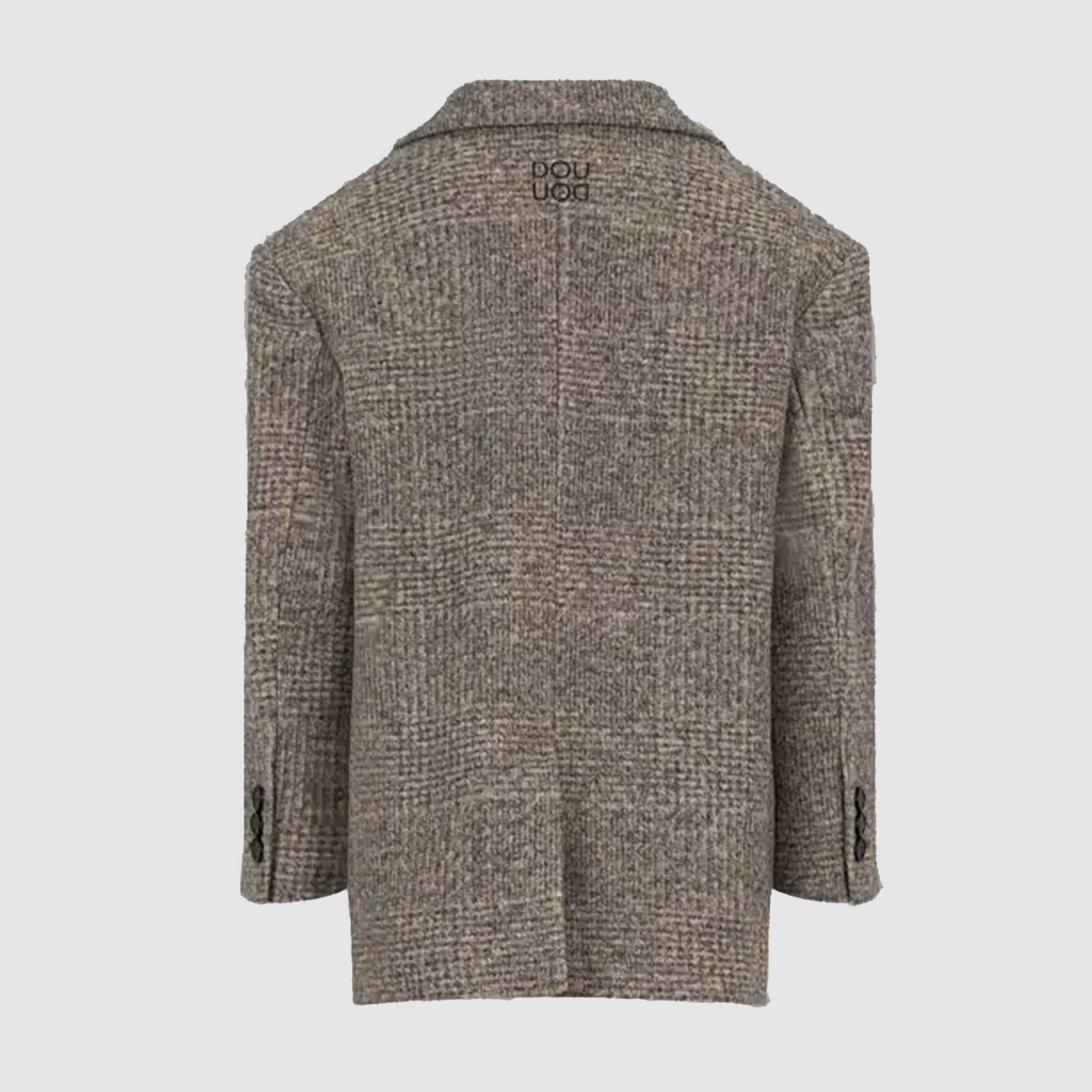 Giacca Grigia Blazer Ebro Firmata DUOOUD - annameglio.com abbigliamento moda