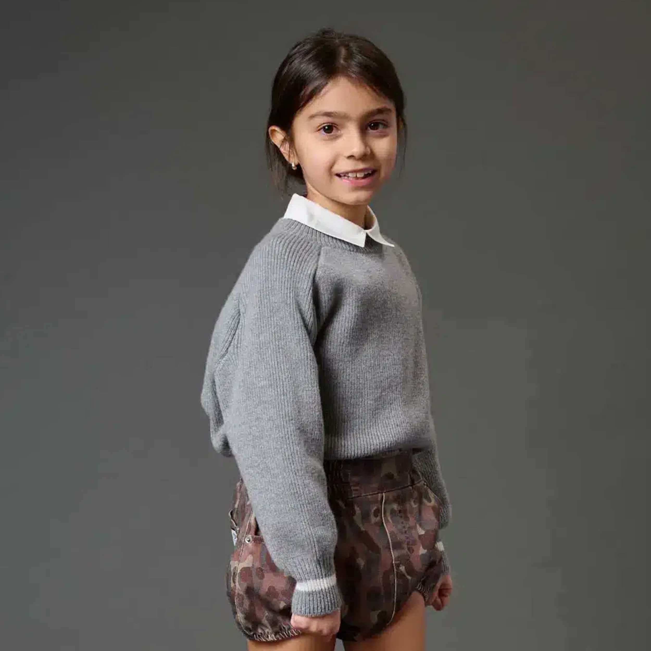 Maglioncino Grigio Firmato DOUUOD - annameglio.com abbigliamento moda