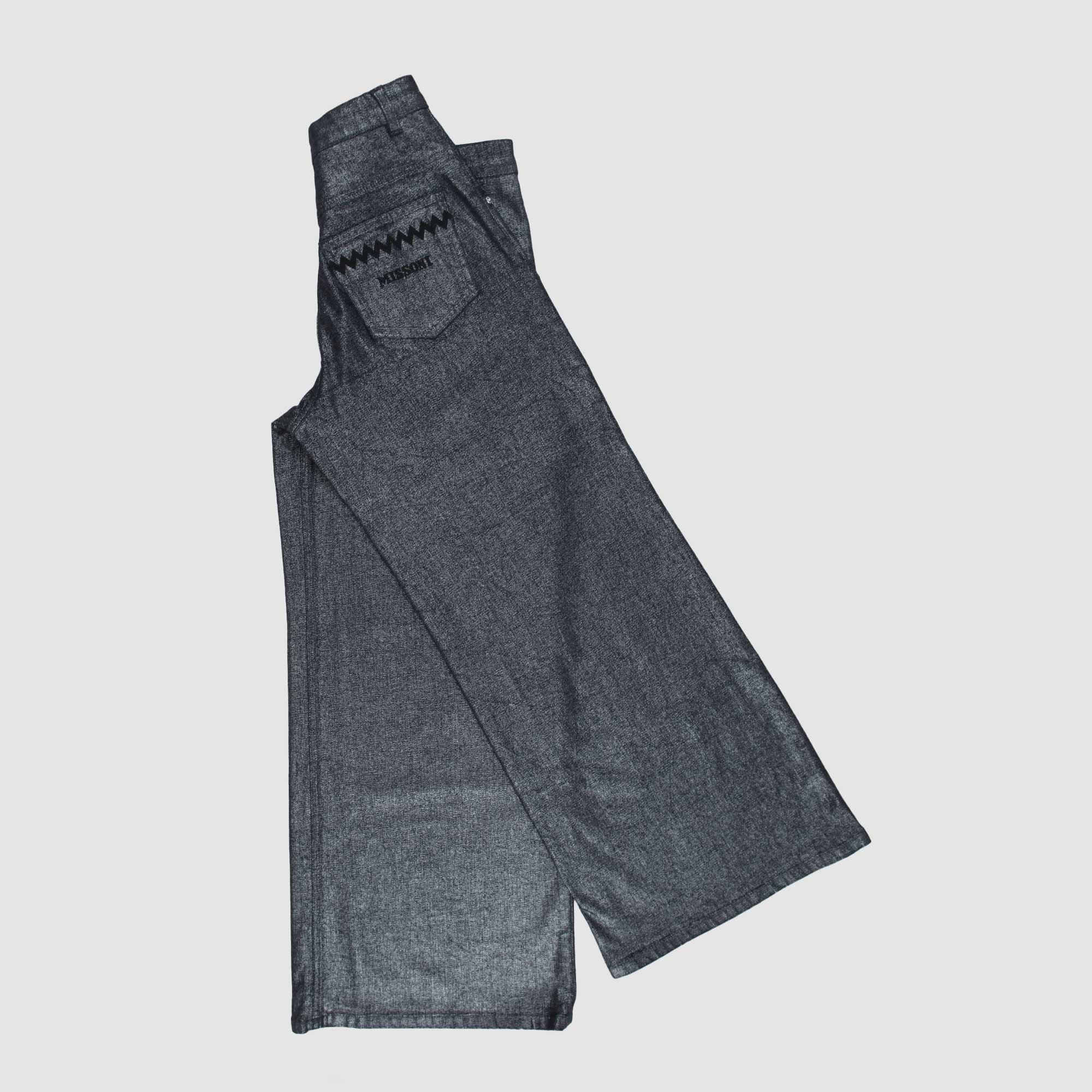 Jeans Laminato Grigio Firmato MISSONI - annameglio.com abbigliamento moda