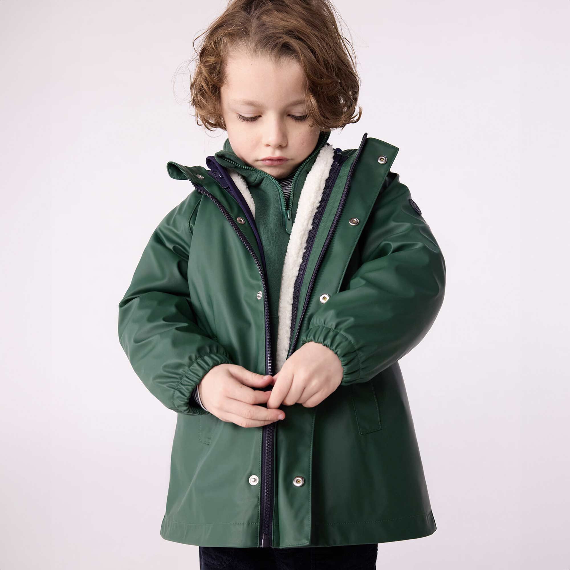 Cerata Verde Con Giacca Firmata PETIT BATEAU - annameglio.com abbigliamento moda