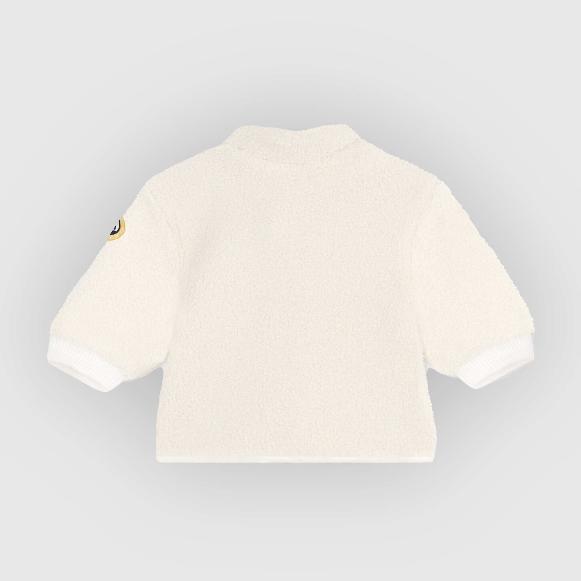 Cappotto In Sherpa Bianco Firmato PETIT BATEAU - annameglio.com abbigliamento moda