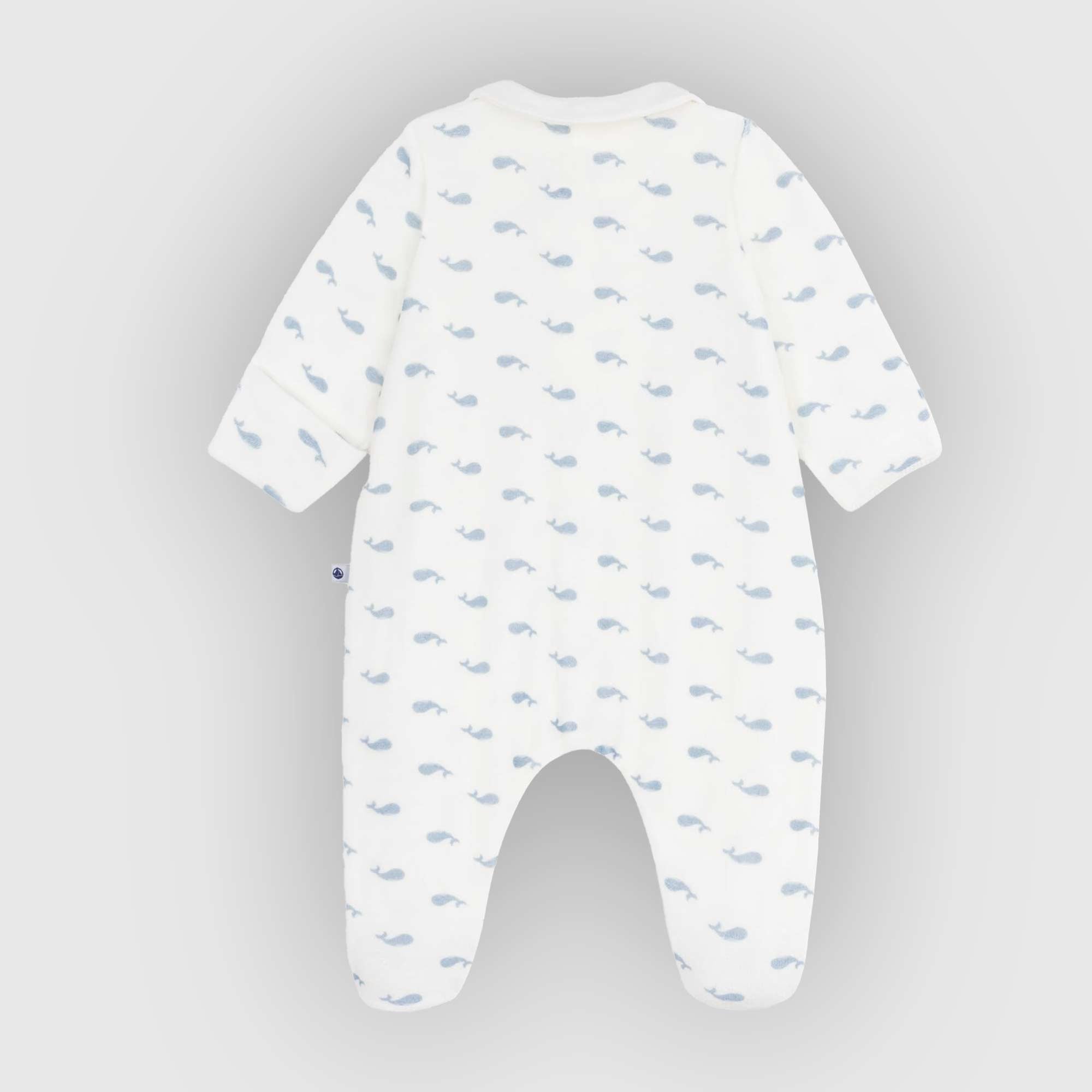 Tutina In Ciniglia E Colletto Firmato PETIT BATEAU - annameglio.com abbigliamento moda