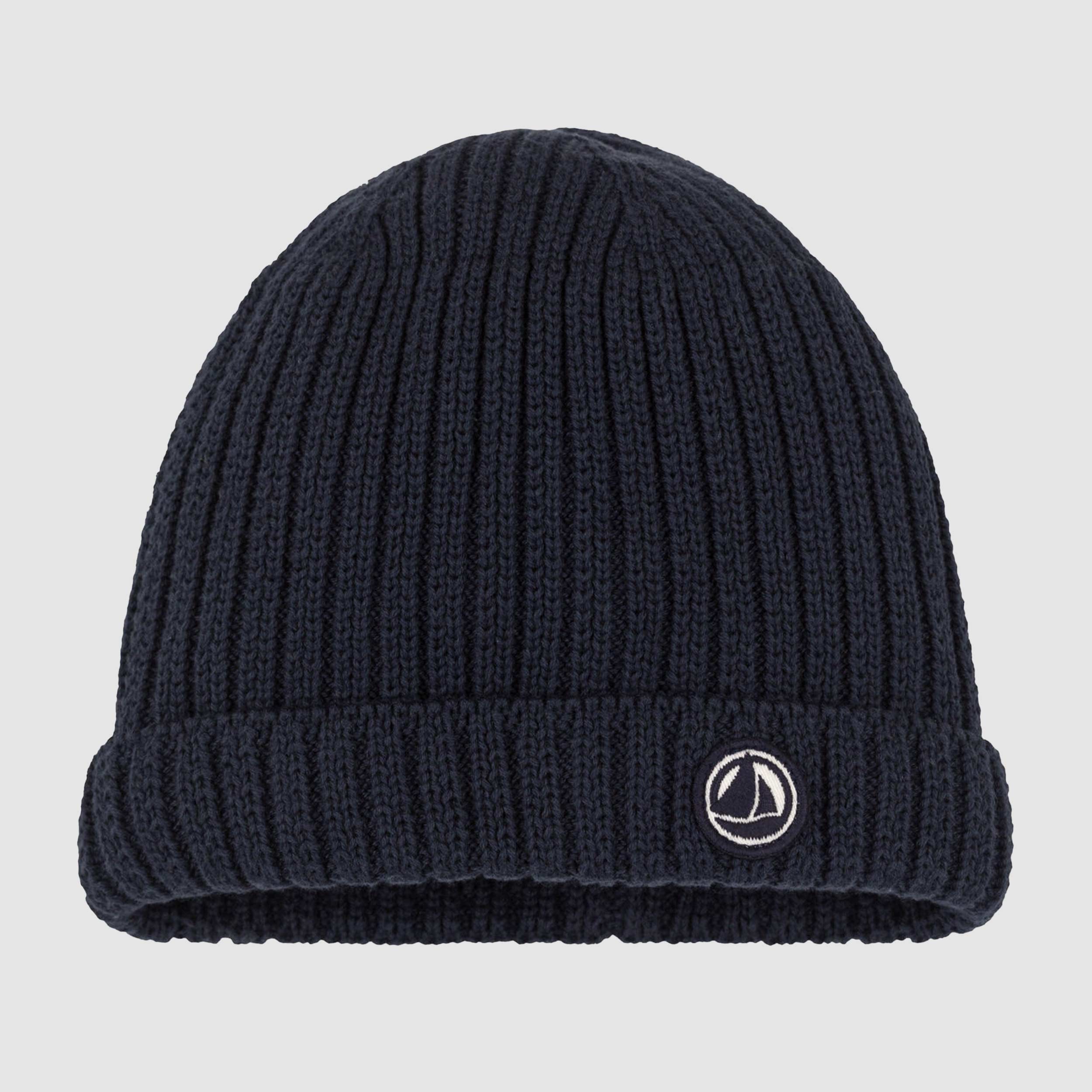 Berretto Blu In Maglia Firmato PETIT BATEAU - annameglio.com abbigliamento moda