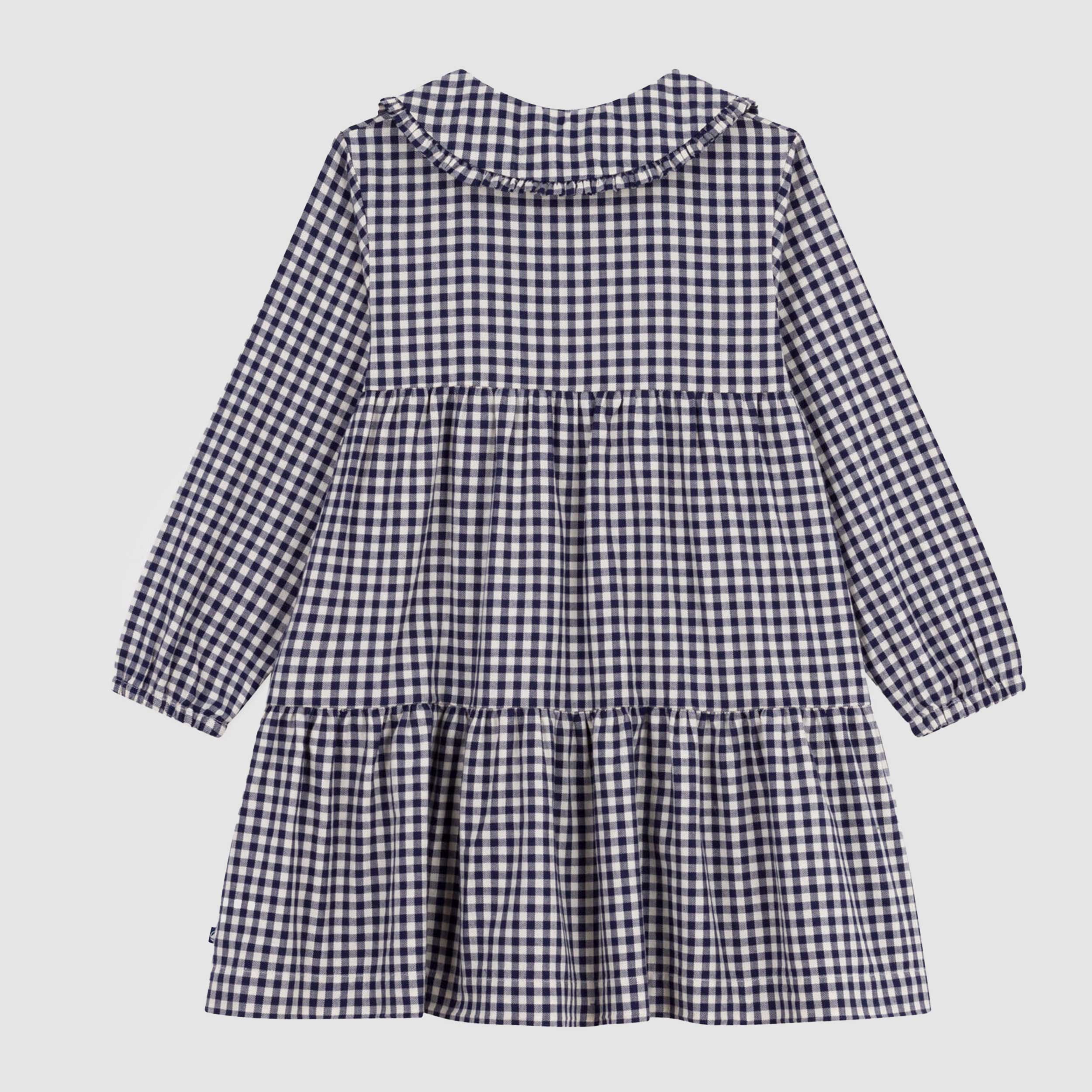 Abito In Flanella A Quadri Firmato PETIT BATEAU - annameglio.com abbigliamento moda